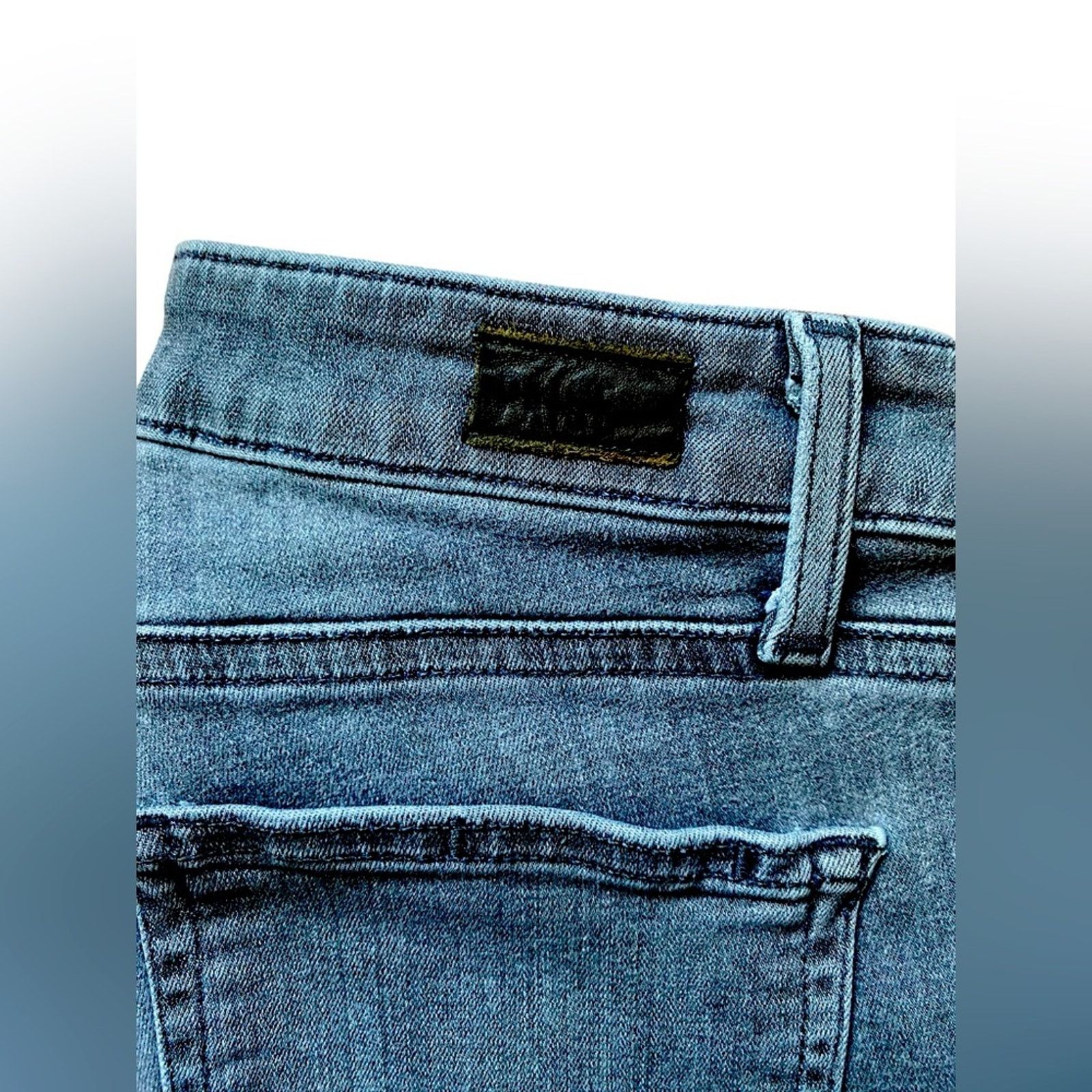 Paige PAIGE SILVER STRAIGHT JEANS Size 27" / US 4 / IT 40 - 3 Thumbnail