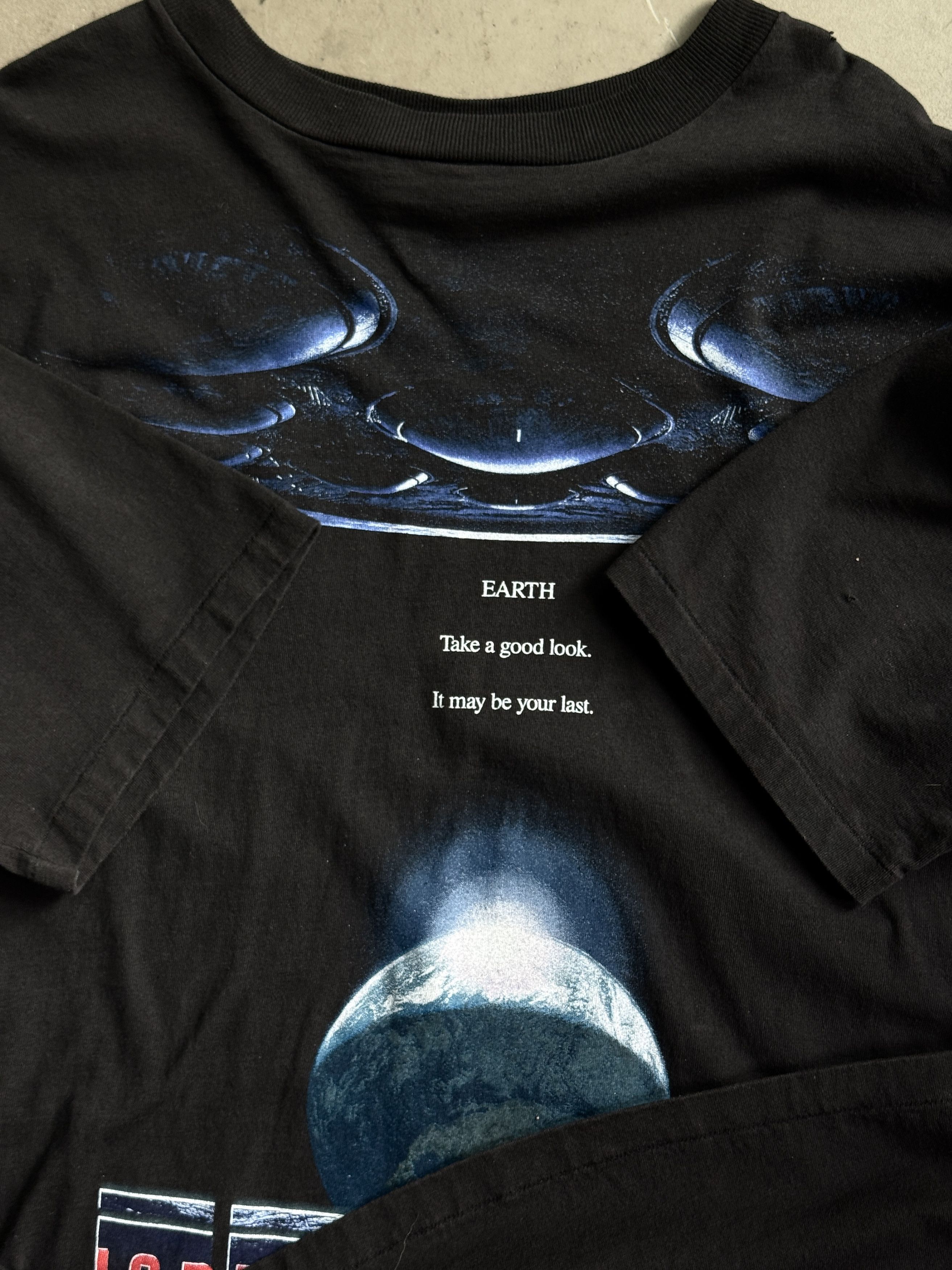 Changes Vintage 1996 Independence Day Movie Promo Tee Black - XL Size US XL / EU 56 / 4 - 2 Thumbnail
