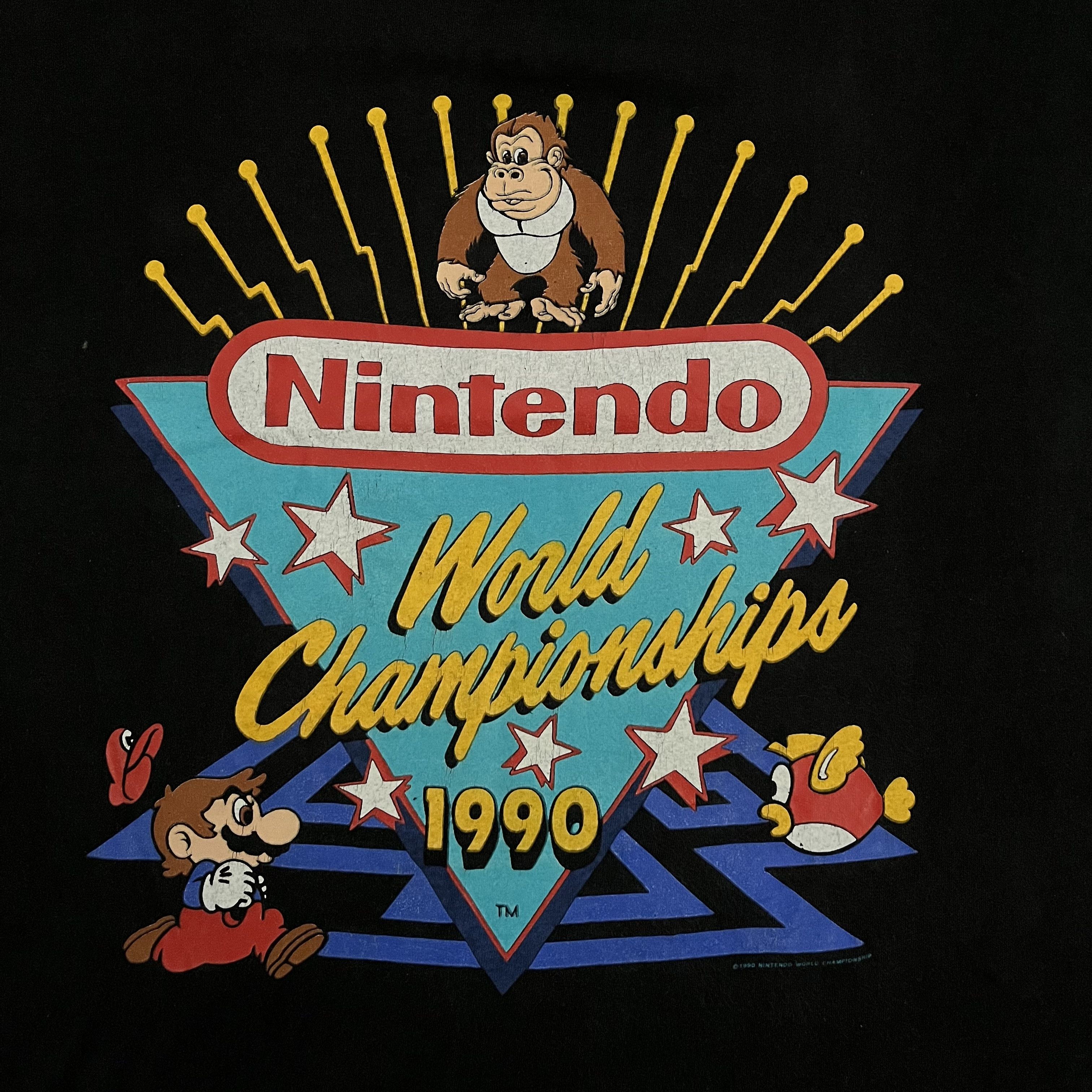 Nintendo Vintage Nintendo World Championships 1990 shirt Size US XL / EU 56 / 4 - 2 Thumbnail
