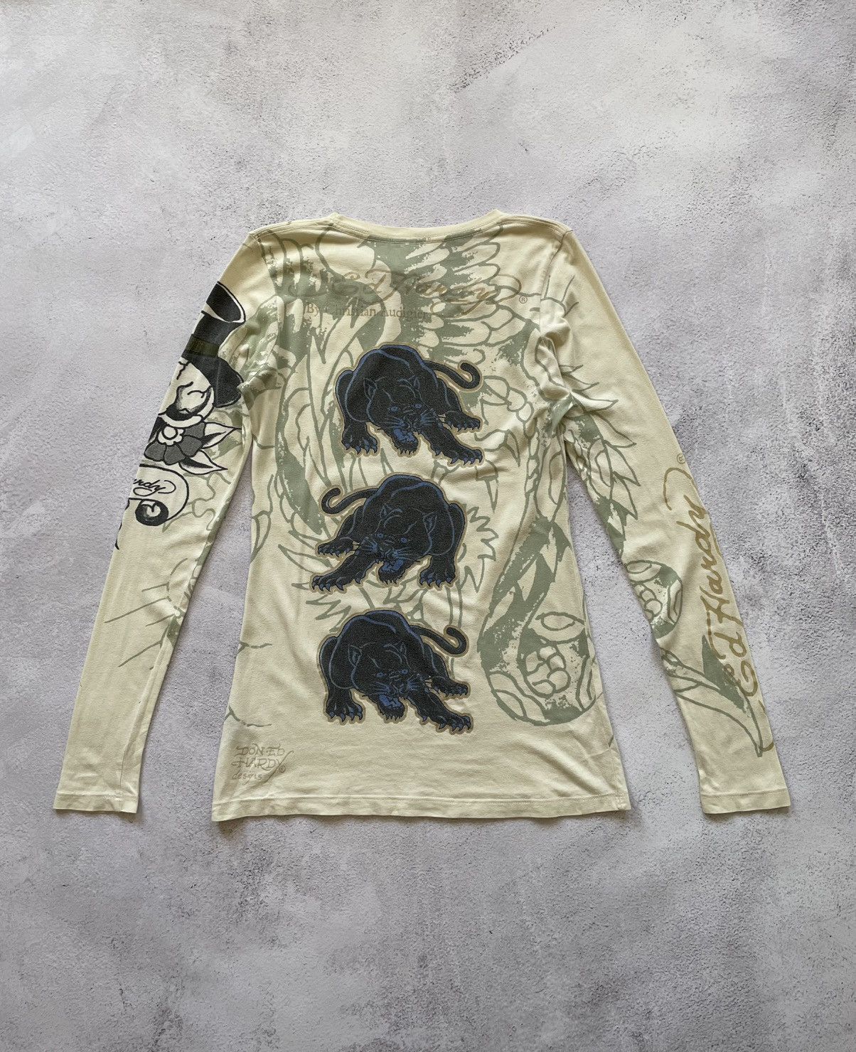 Christian Audigier × Ed Hardy Ed Hardy By Christian Audigier Ed Hardy Skull in Top Hat Size S / US 4 / IT 40 - 11 Thumbnail