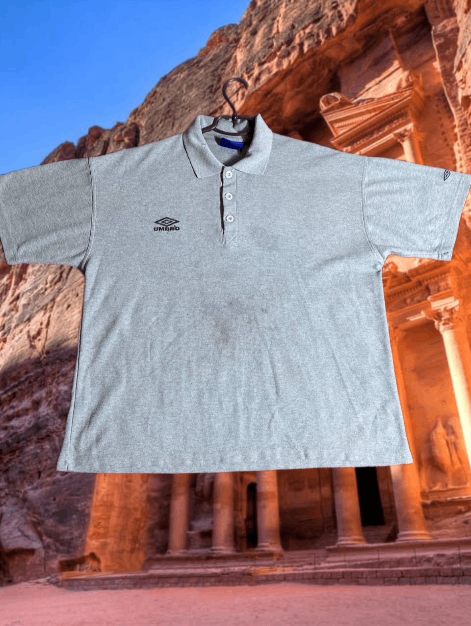 Umbro × Vintage Vintage Umbro Soccer Jersey Polo T Shirt Size US XXL / EU 58 / 5 - 1 Thumbnail