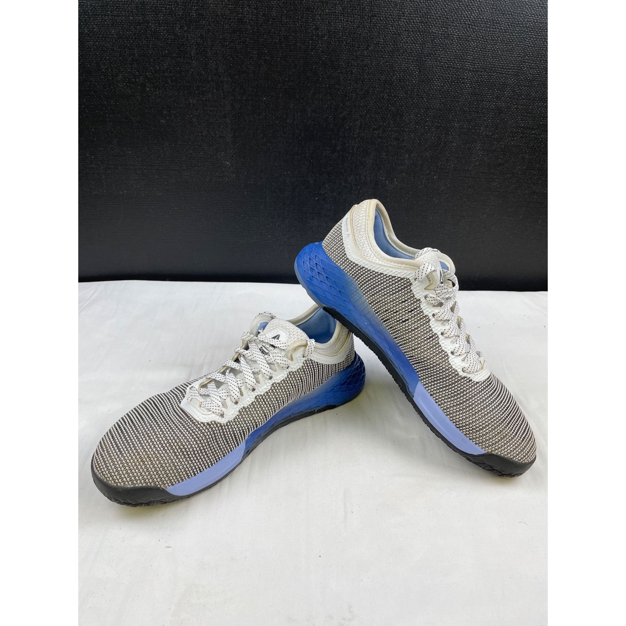 Reebok Reebok Women's Nana Cross Fit Grey/blue/white Shoes/Sneakers Size US 8.5 / IT 38.5 - 3 Thumbnail