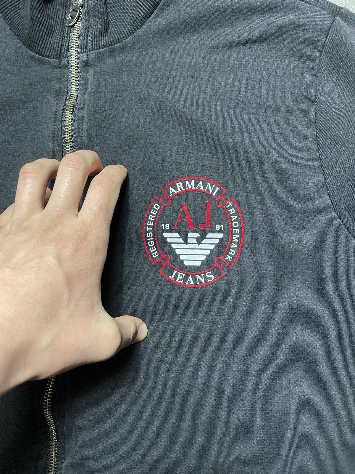 Armani Y2k Vintage Armani Jeans Big Logo ZIP Hoodie Olympic Size US M / EU 48-50 / 2 - 5 Thumbnail