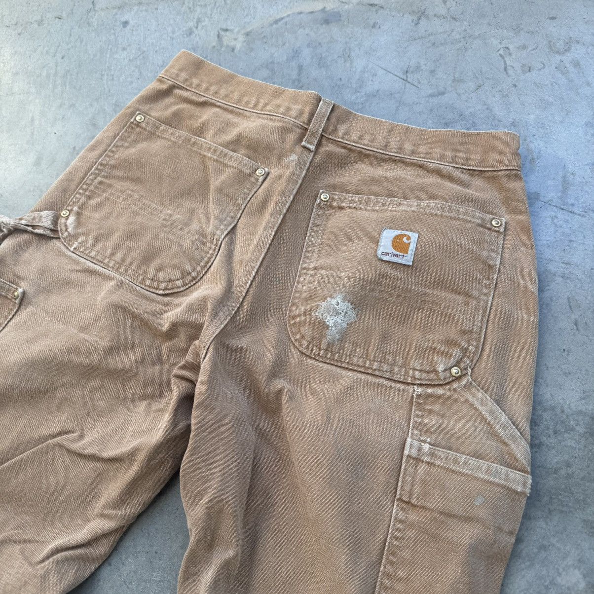 Carhartt Vintage Made In USA Carhartt Double Knee Work Pants Size US 31 - 6 Thumbnail