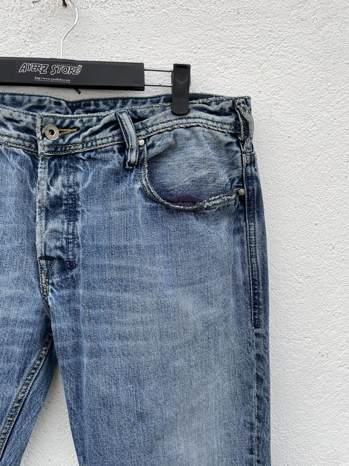 Diesel Vintage Y2K Diesel Flare Denim Jeans Size US 36 / EU 52 - 2 Thumbnail