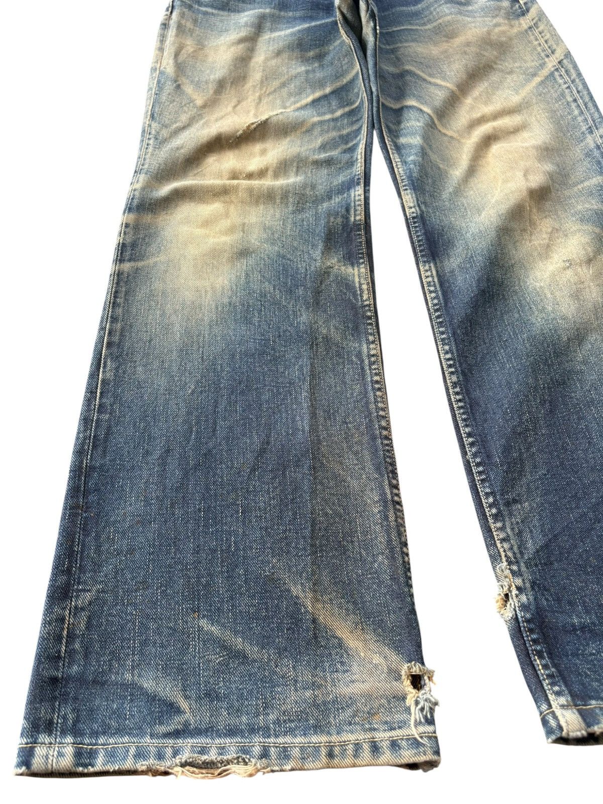 Denime Vintage Japanese Denime Rusty Mud Wash Baggy Jeans Size US 34 / EU 50 - 6 Thumbnail