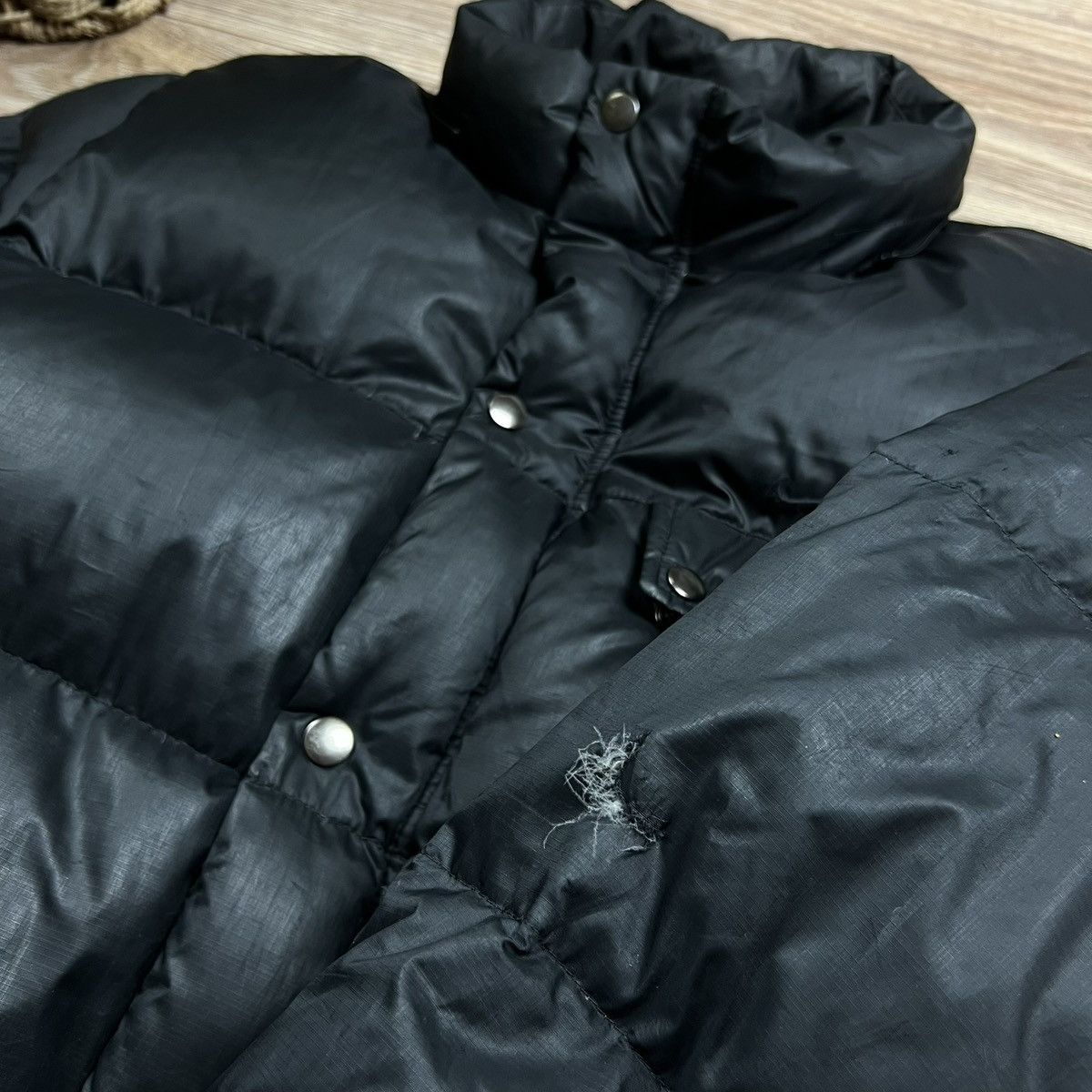Nike 00s Nike Swoosh Vintage Drill Oversized Puffer Down Jacket Size US XL / EU 56 / 4 - 8 Thumbnail