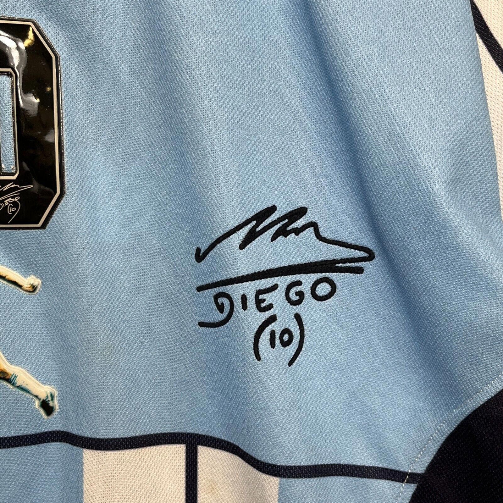 Fila × Vintage Vintage 2001 Fila Maradona XL Argentina Farwell Jersey Size US XL / EU 56 / 4 - 6 Thumbnail
