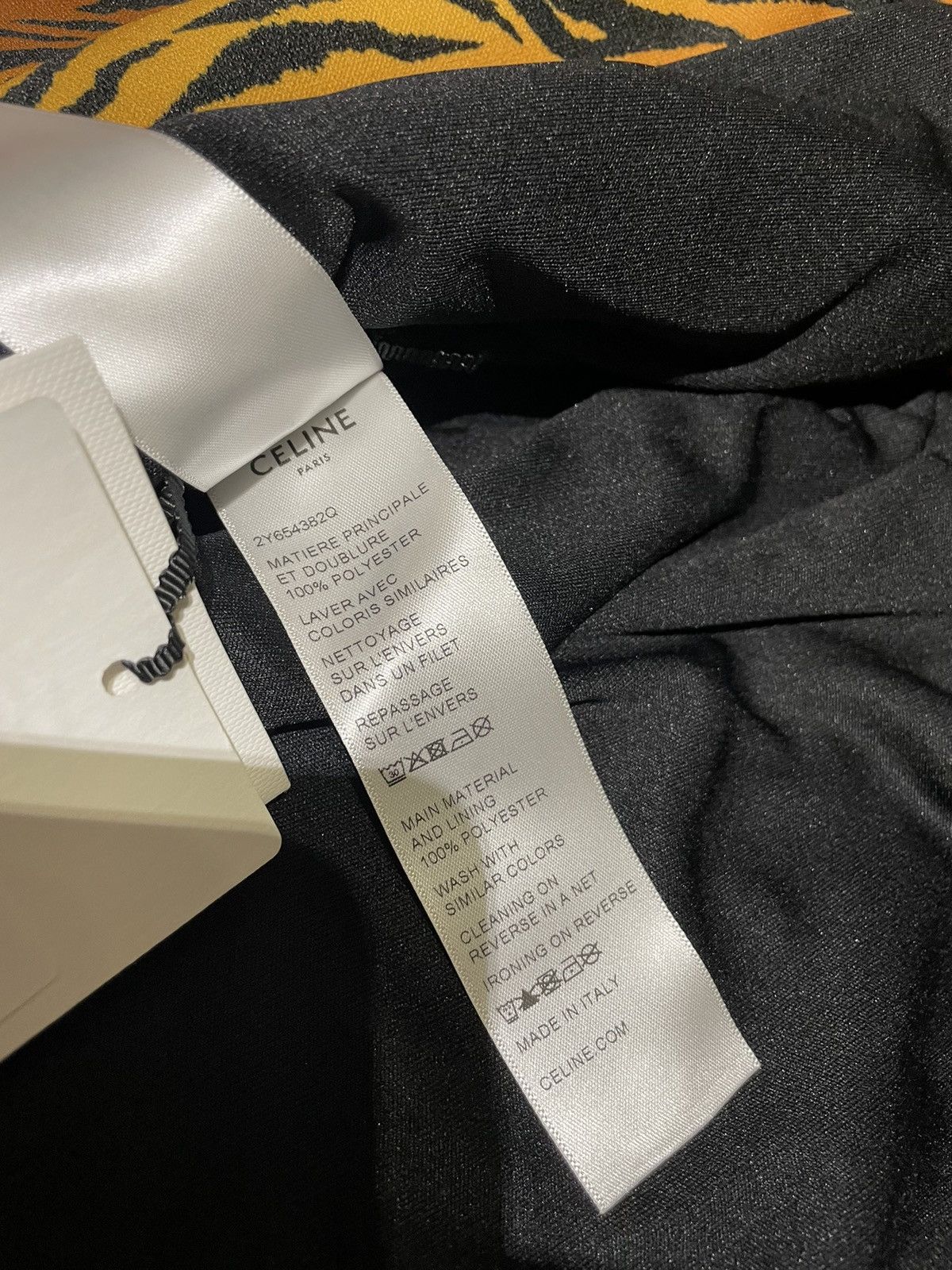 Celine × Hedi Slimane CELINE - TIGER PRINT ZIP UP JERSEY Size US S / EU 44-46 / 1 - 8 Thumbnail