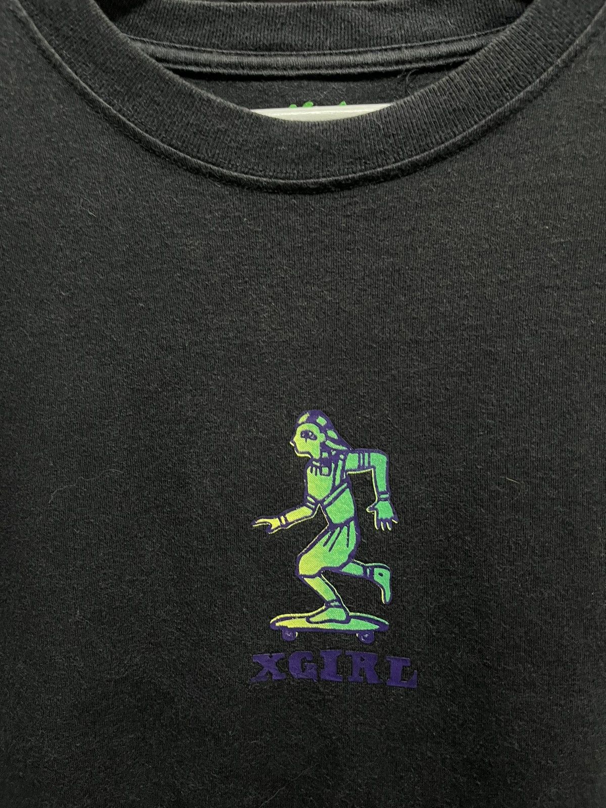 X-LARGE X-GIRL Sk8 #1 Skateboard Tee Size US L / EU 52-54 / 3 - 3 Thumbnail