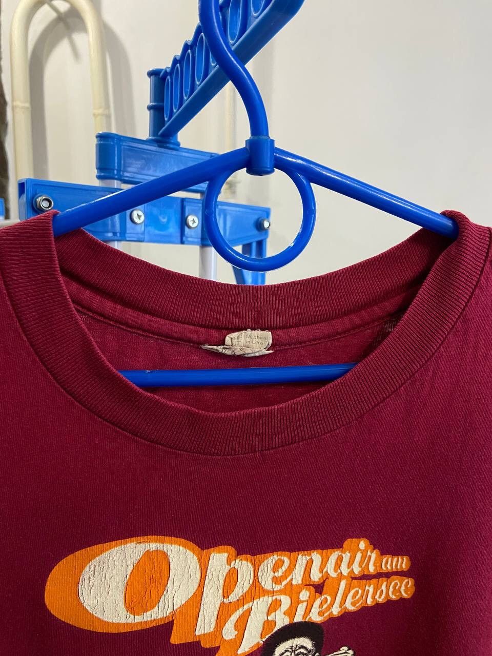 Vintage Vintage Flammable T-Shirt With The Devil “Open, Bilersee” Size US XL / EU 56 / 4 - 4 Thumbnail