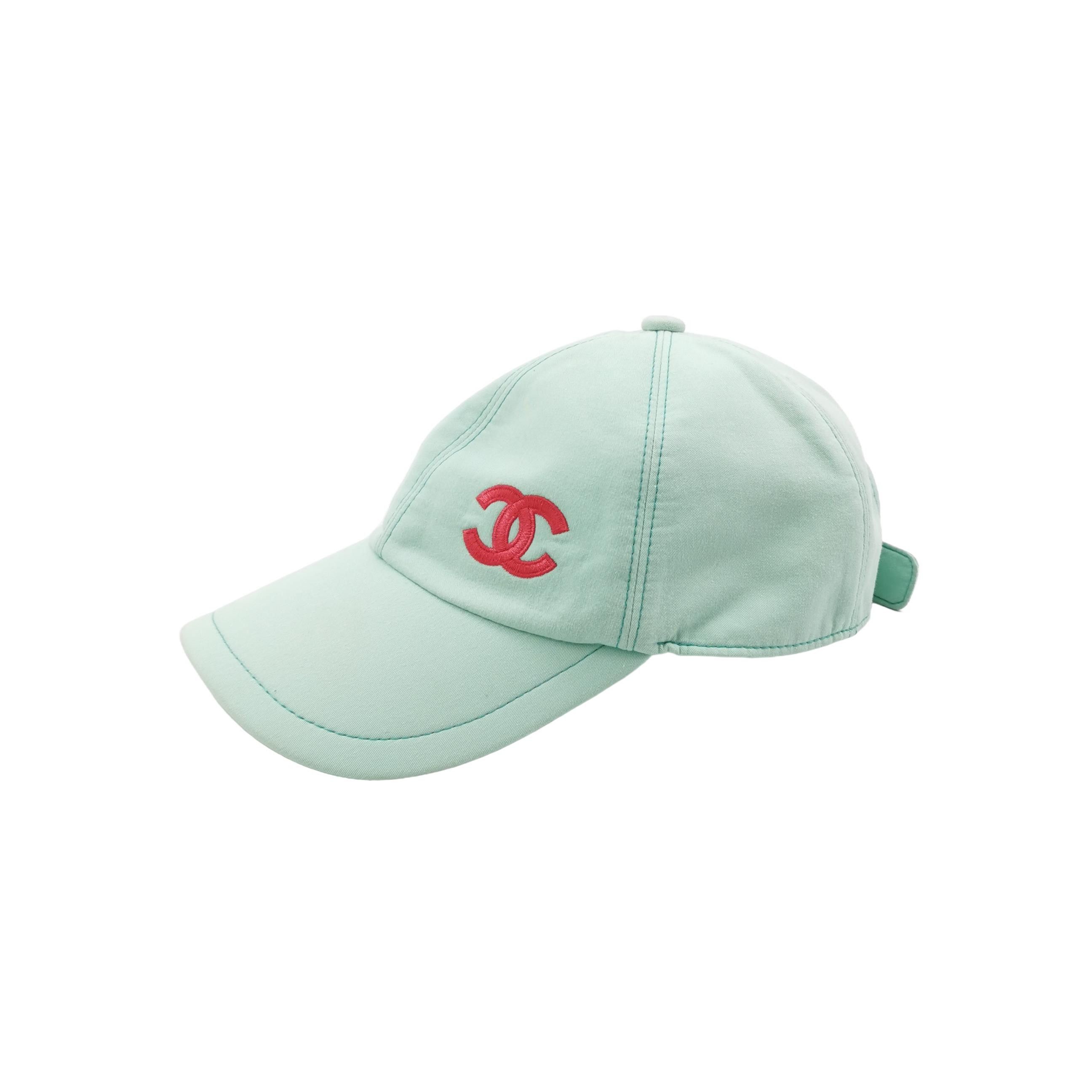 Chanel Chanel CC Logo Cotton Baseball Cap Size ONE SIZE - 1 Thumbnail