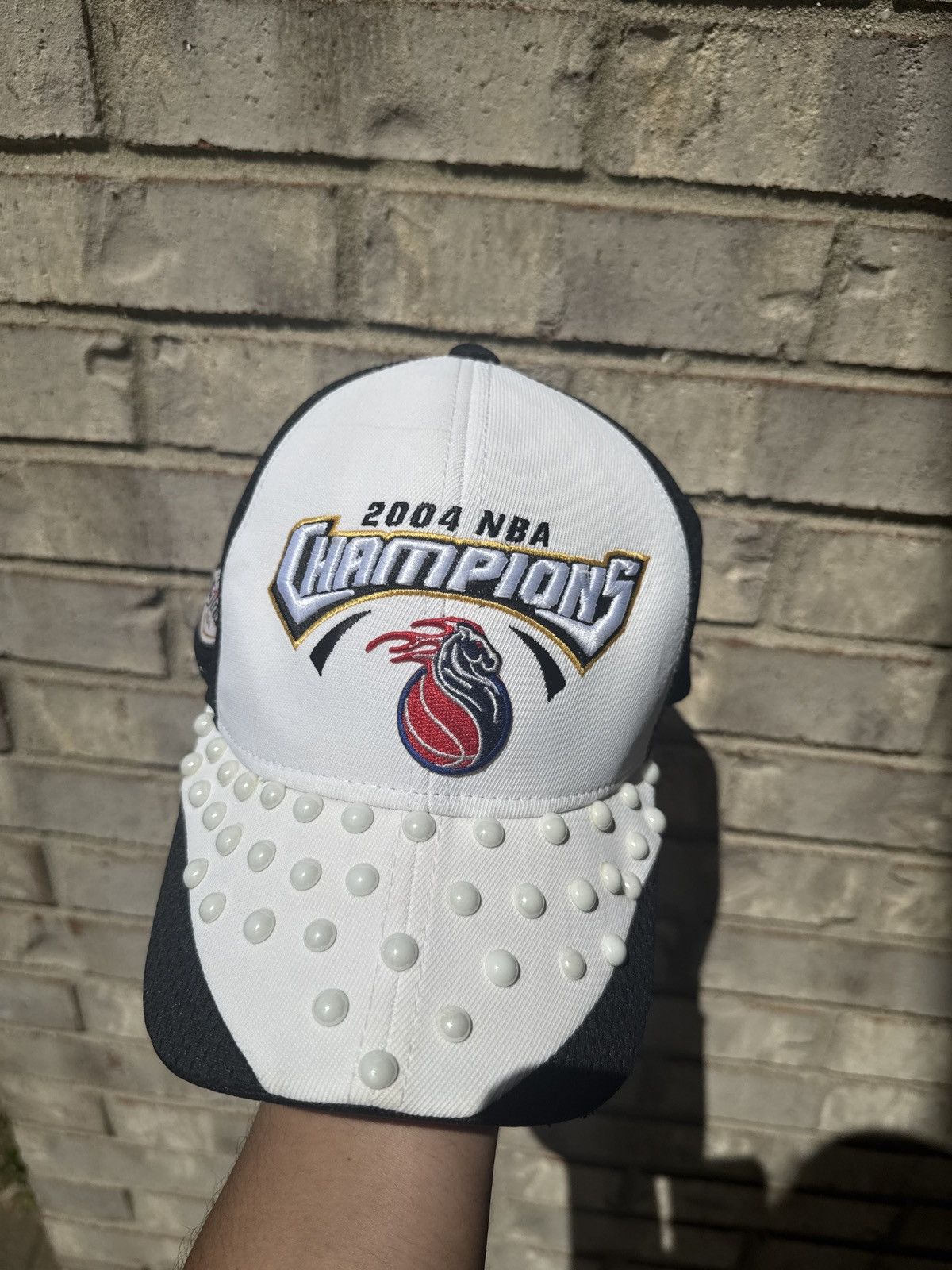 NBA NBA 2004 championship hat Size ONE SIZE - 2 Thumbnail