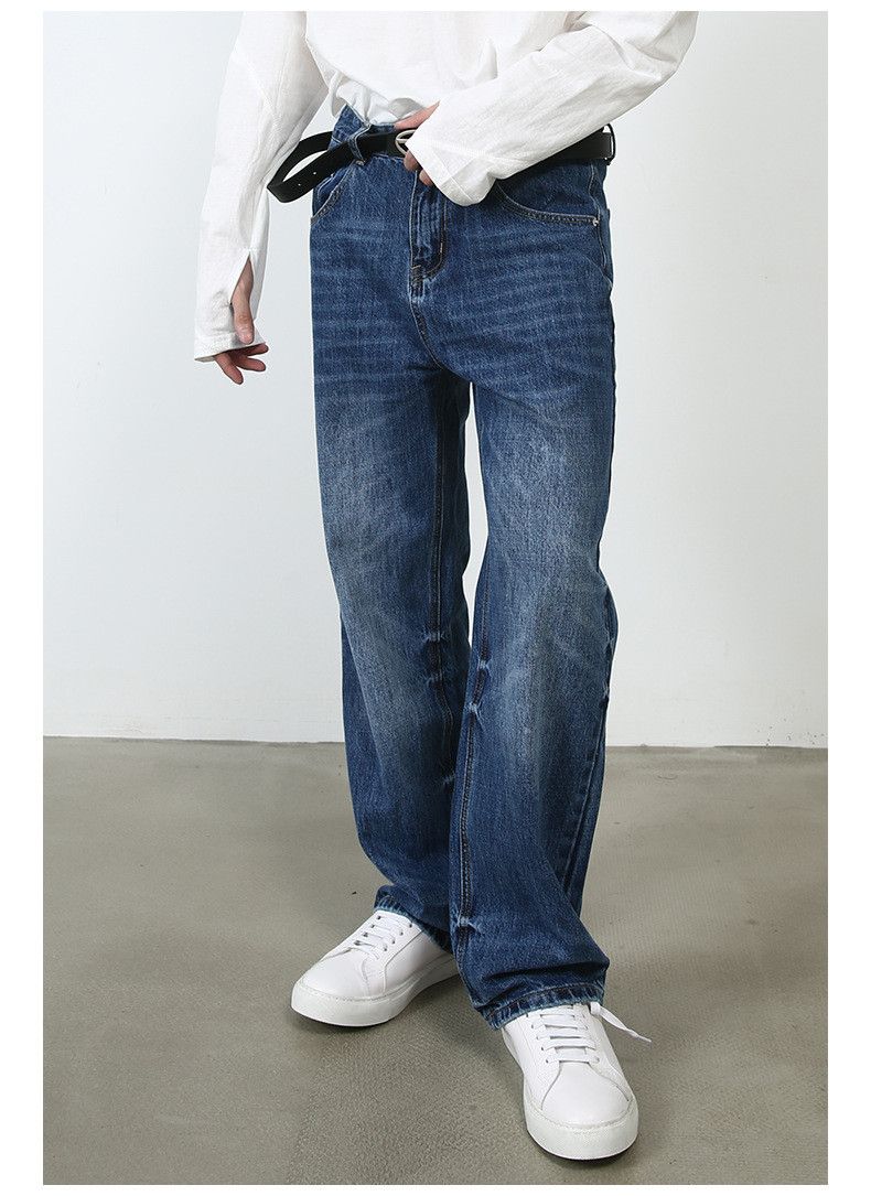 Japanese Brand × Jean Vintage Straight Loose Fit Washed Jeans Size US 32 / EU 48 - 4 Thumbnail