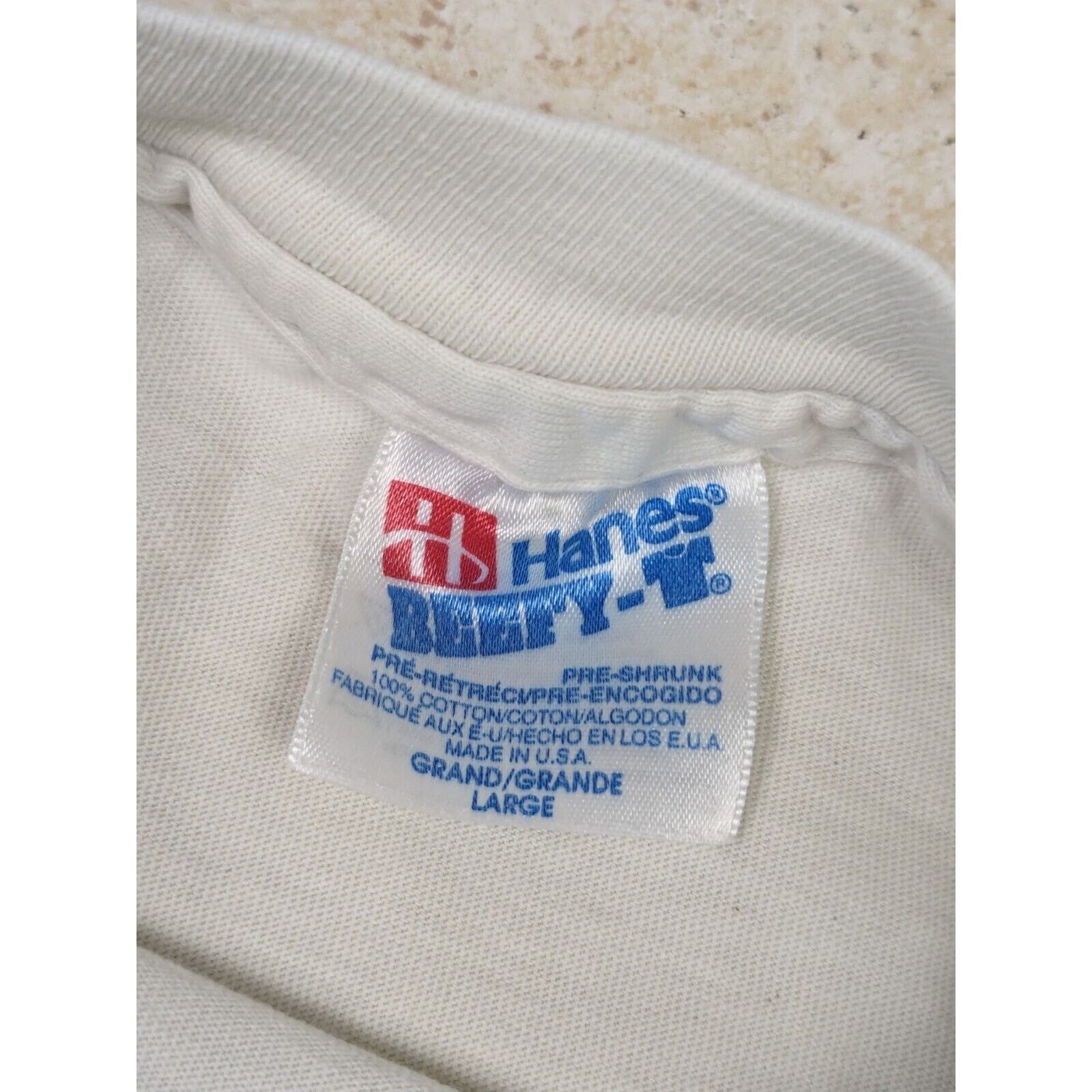 Hanes Vtg 90s Bally Total Fitness Shirt L Single Stitch Gym Ballys Size US L / EU 52-54 / 3 - 5 Thumbnail