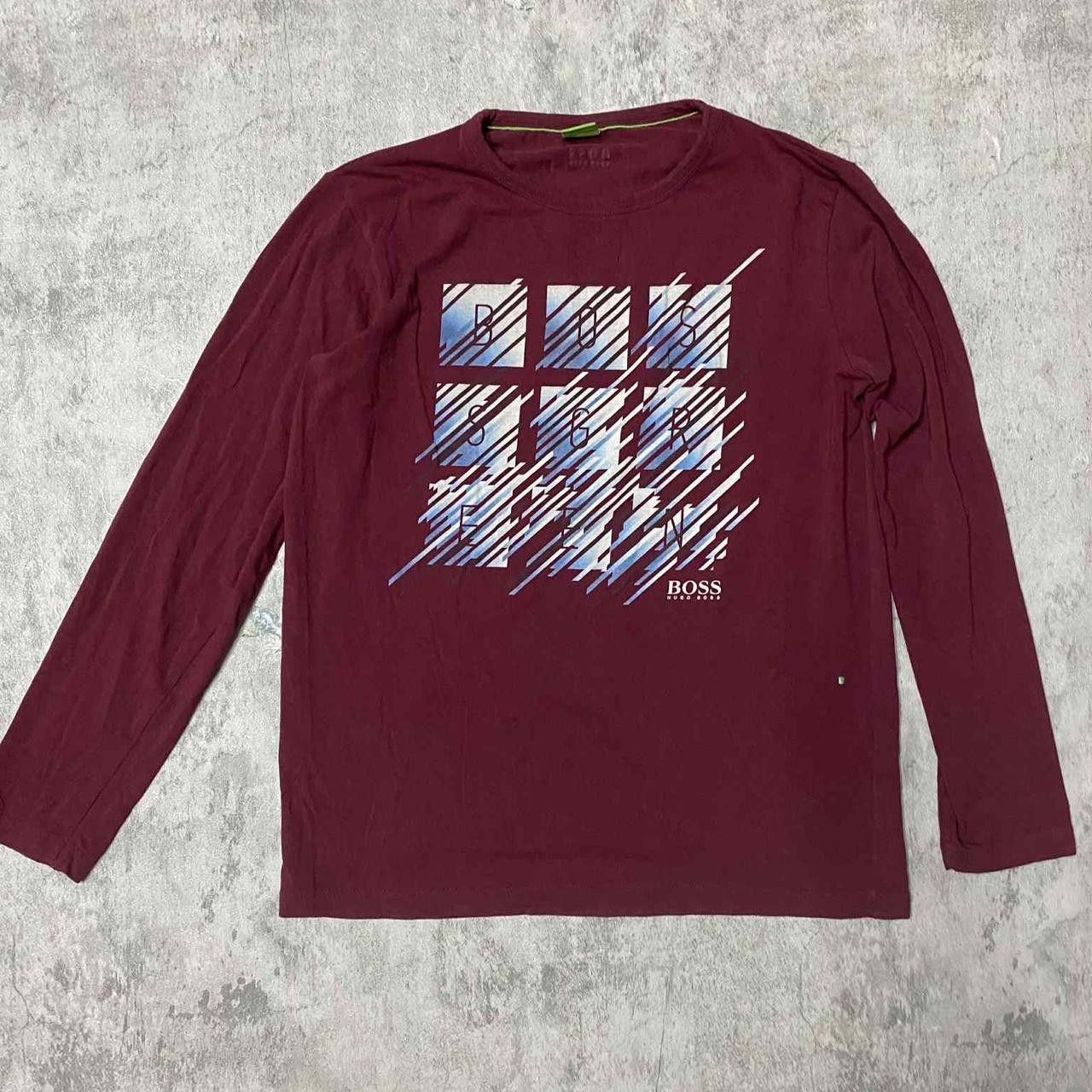 Other Boss vinatge red longsleeve Size US M / EU 48-50 / 2 - 1 Thumbnail