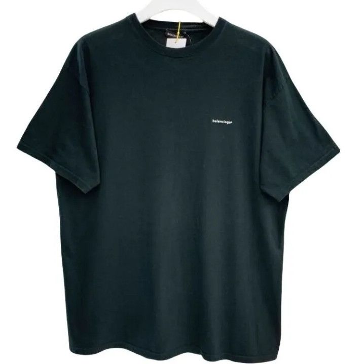 Balenciaga Balenciaga Casual Loose Black T-Shirt Size US S / EU 44-46 / 1 - 1 Thumbnail