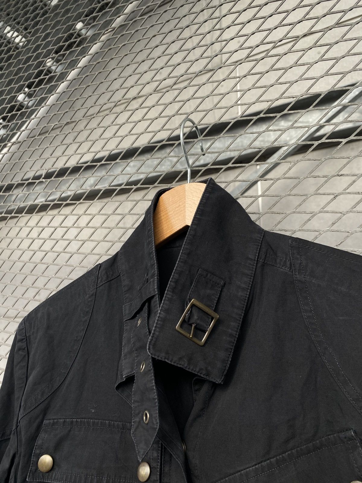 Balenciaga Balenciaga Le Dix Autumn 2001 Cargo Pockets Runway Shirt Size L / US 10 / IT 46 - 6 Thumbnail