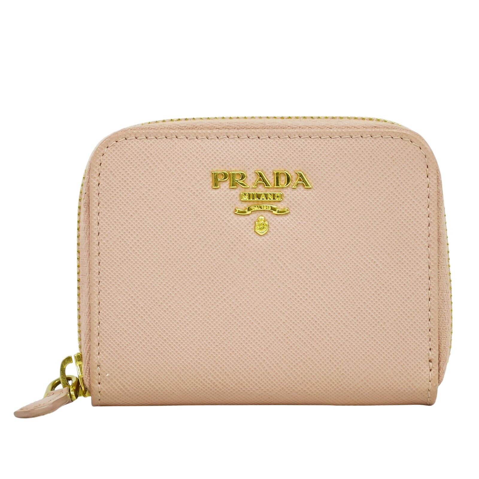 Prada Pink Leather Wallet (Pre-Owned) Size ONE SIZE - 1 Thumbnail