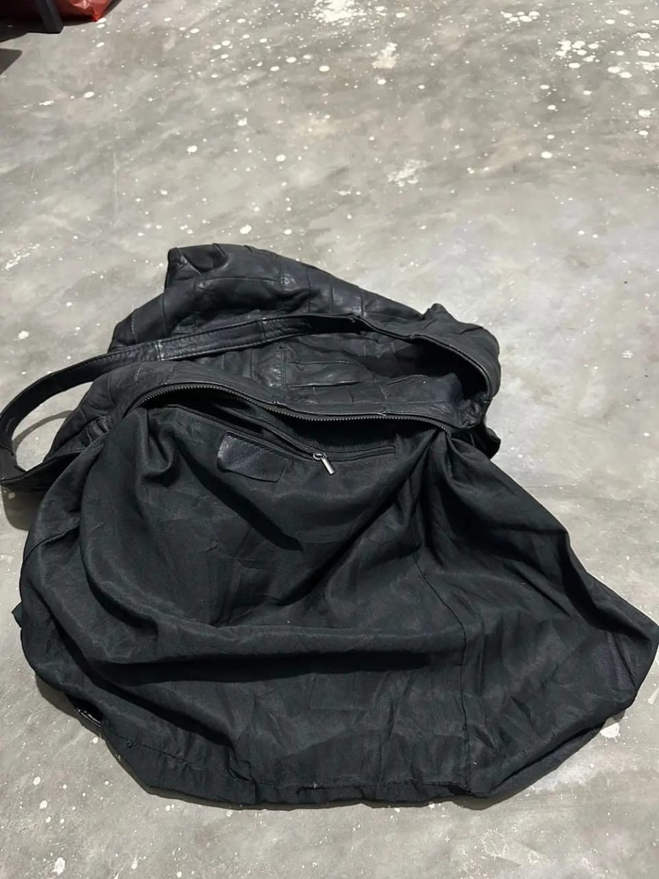 Leather Unknown Leather 2 Way Bag Nice Design Patches Size ONE SIZE - 12 Thumbnail