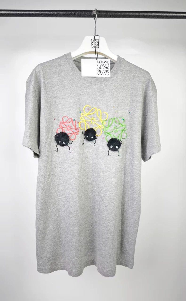 Loewe LOEWE SS22 Multi-color Logo Small Coal Ball Print Short Sl Size XS / US 0-2 / IT 36-38 - 1 Thumbnail