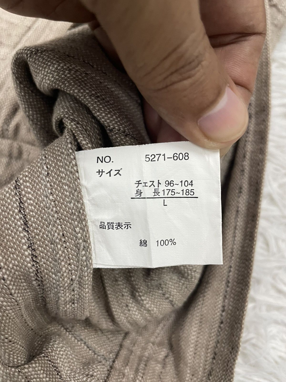 Japanese Brand MODERM Personality Pursuing Type Buttons & Zipper Jacket Size US L / EU 52-54 / 3 - 12 Thumbnail
