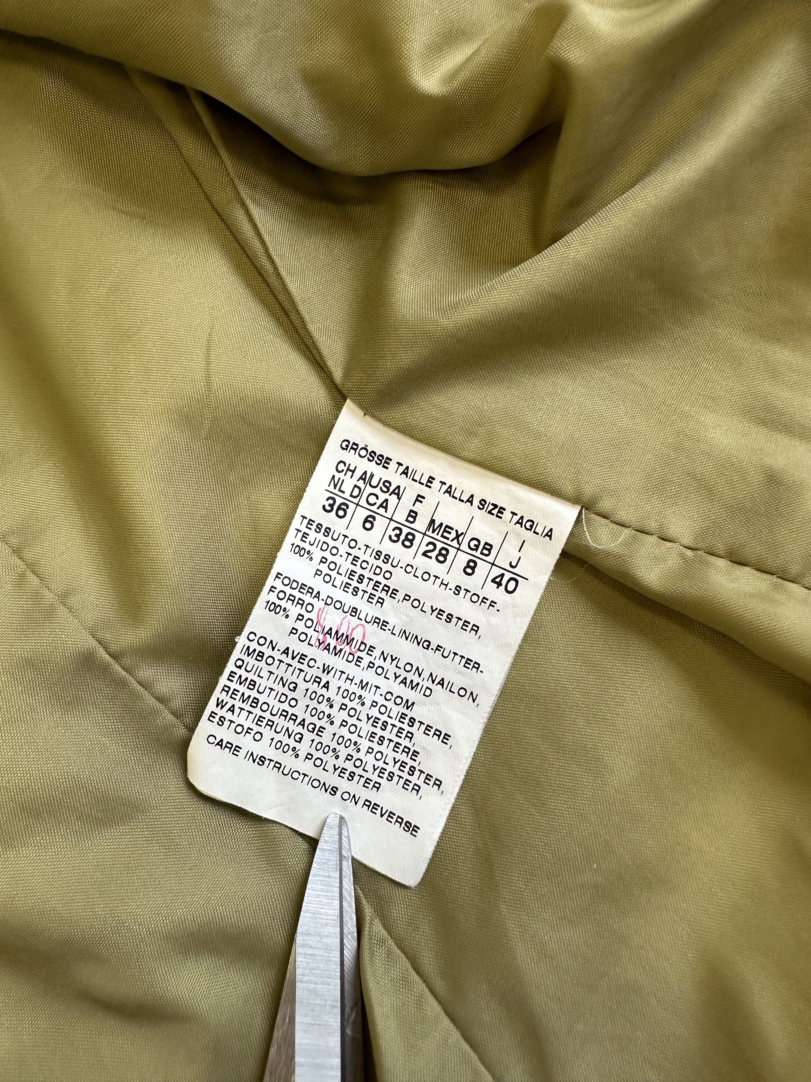 Max Mara Max Mara Vintage Nylon Sport Coat Blazer Jacket 6360AC Size M / US 6-8 / IT 42-44 - 4 Thumbnail