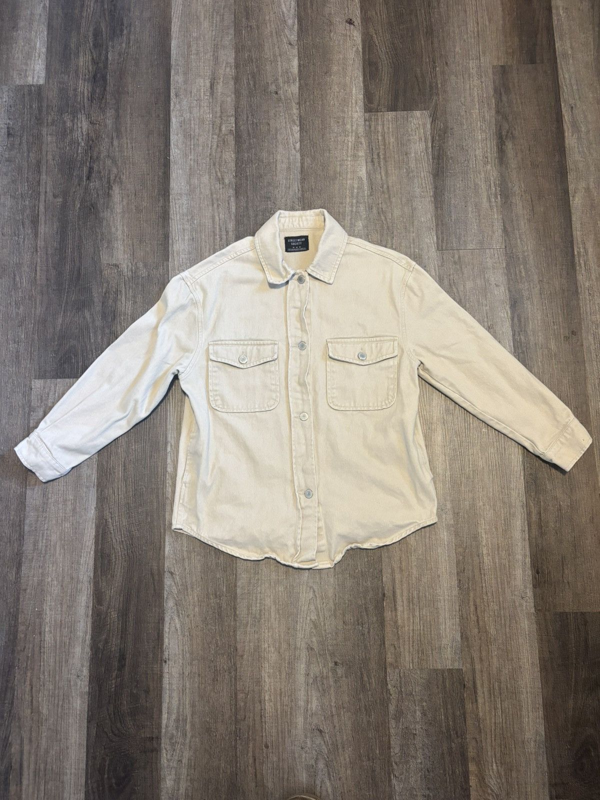 Other Streetwear Society Denim Shirt-Jacket Size US M / EU 48-50 / 2 - 1 Thumbnail