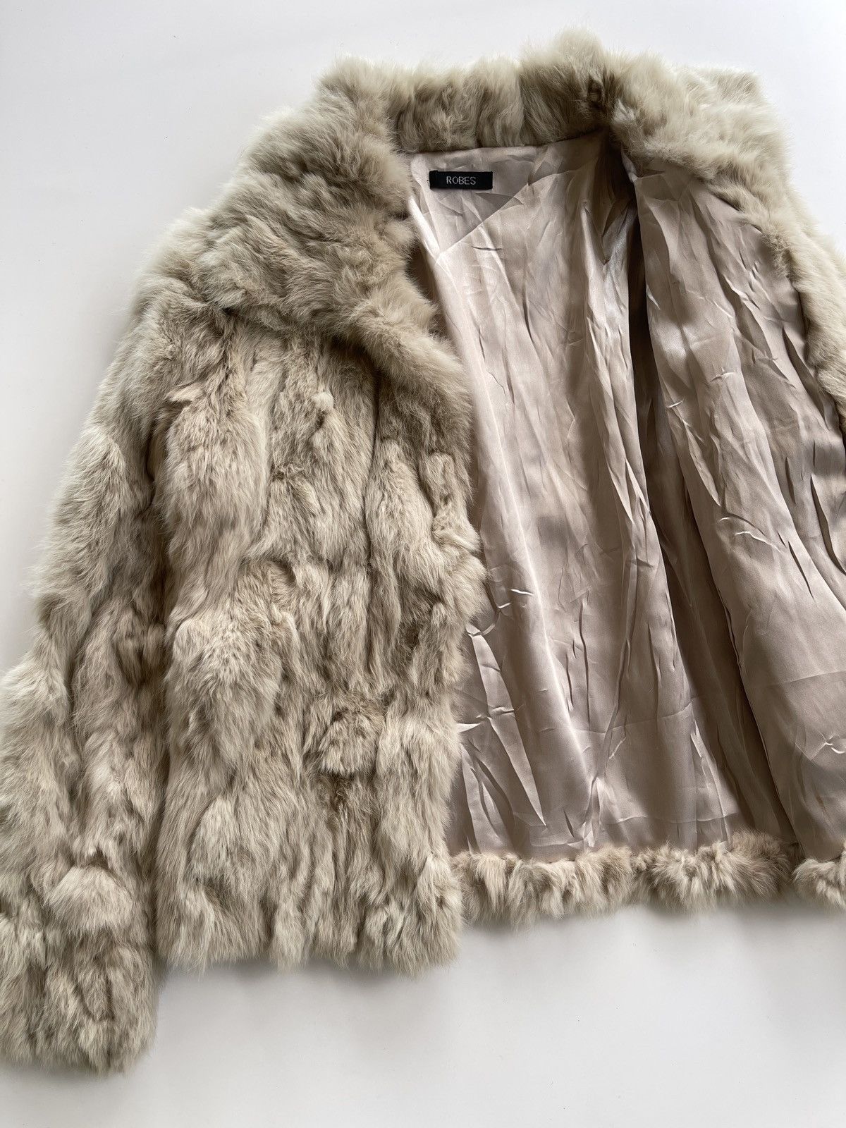 Vintage Vintage Robes Real Rabbit Fur Jacket Size M / US 6-8 / IT 42-44 - 11 Thumbnail