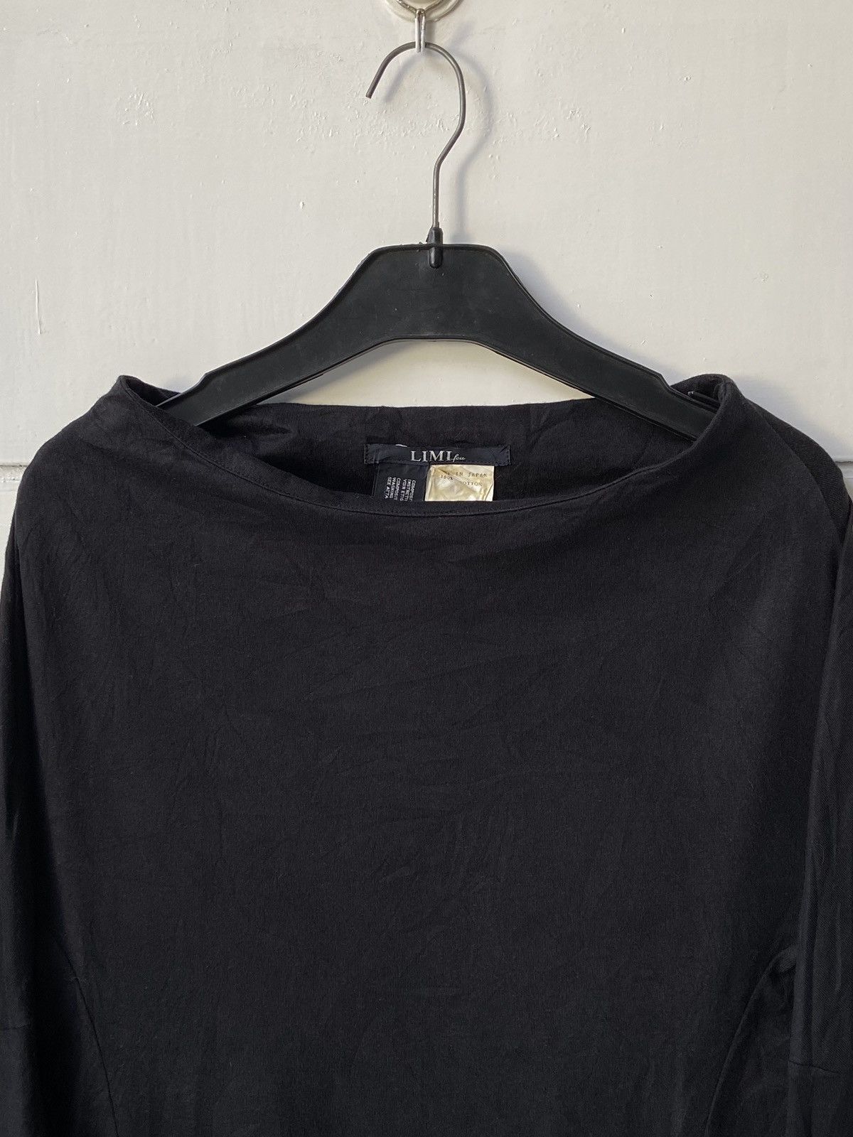 Limi Feu LIMI FEU Black Long Sleeve T-shirt Size US XS / EU 42 / 0 - 3 Thumbnail