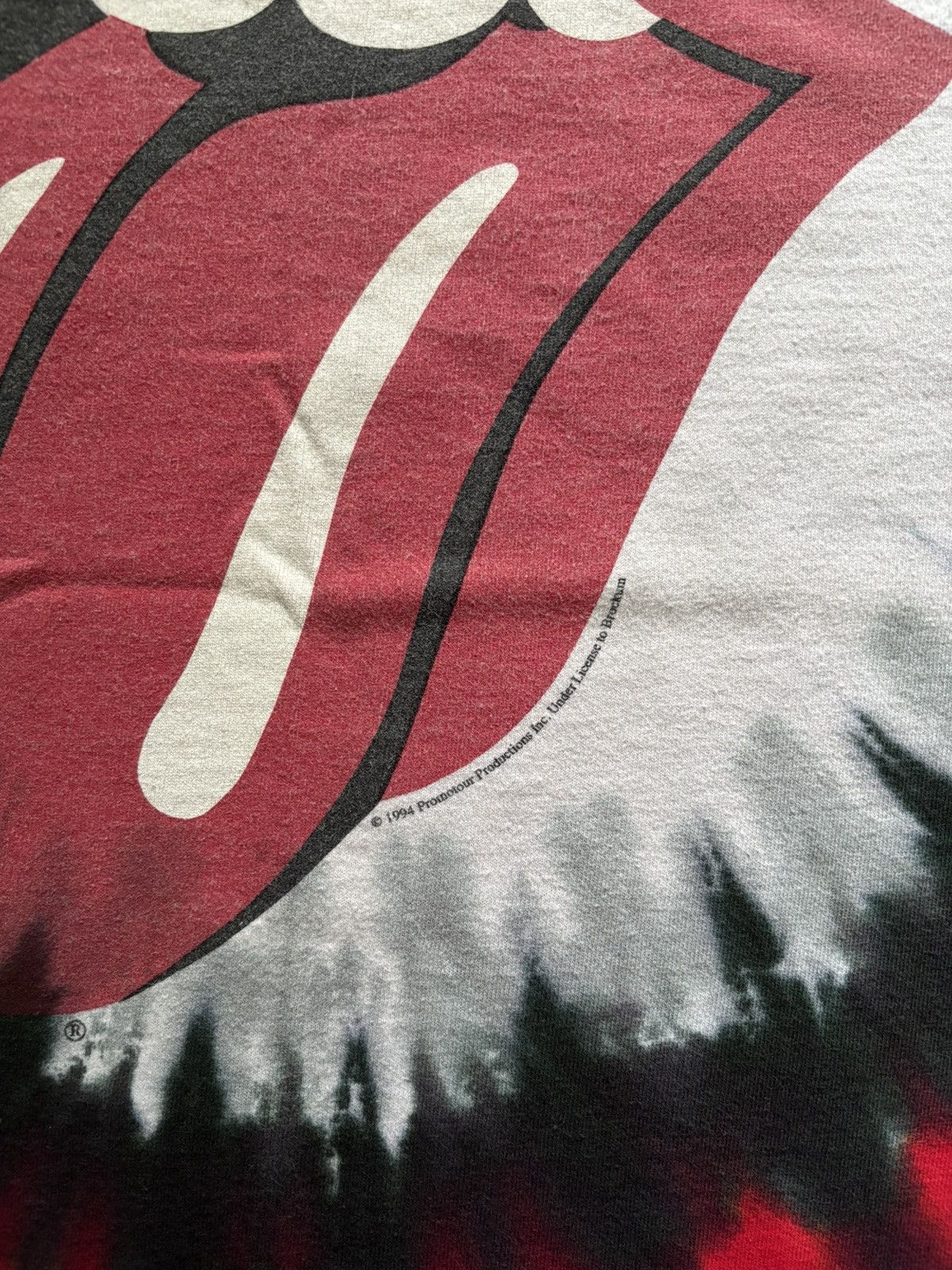 Fruit Of The Loom 1994 Rolling Stones Voodoo Lounge Tie Dye Tee XL USA Size US XL / EU 56 / 4 - 3 Thumbnail