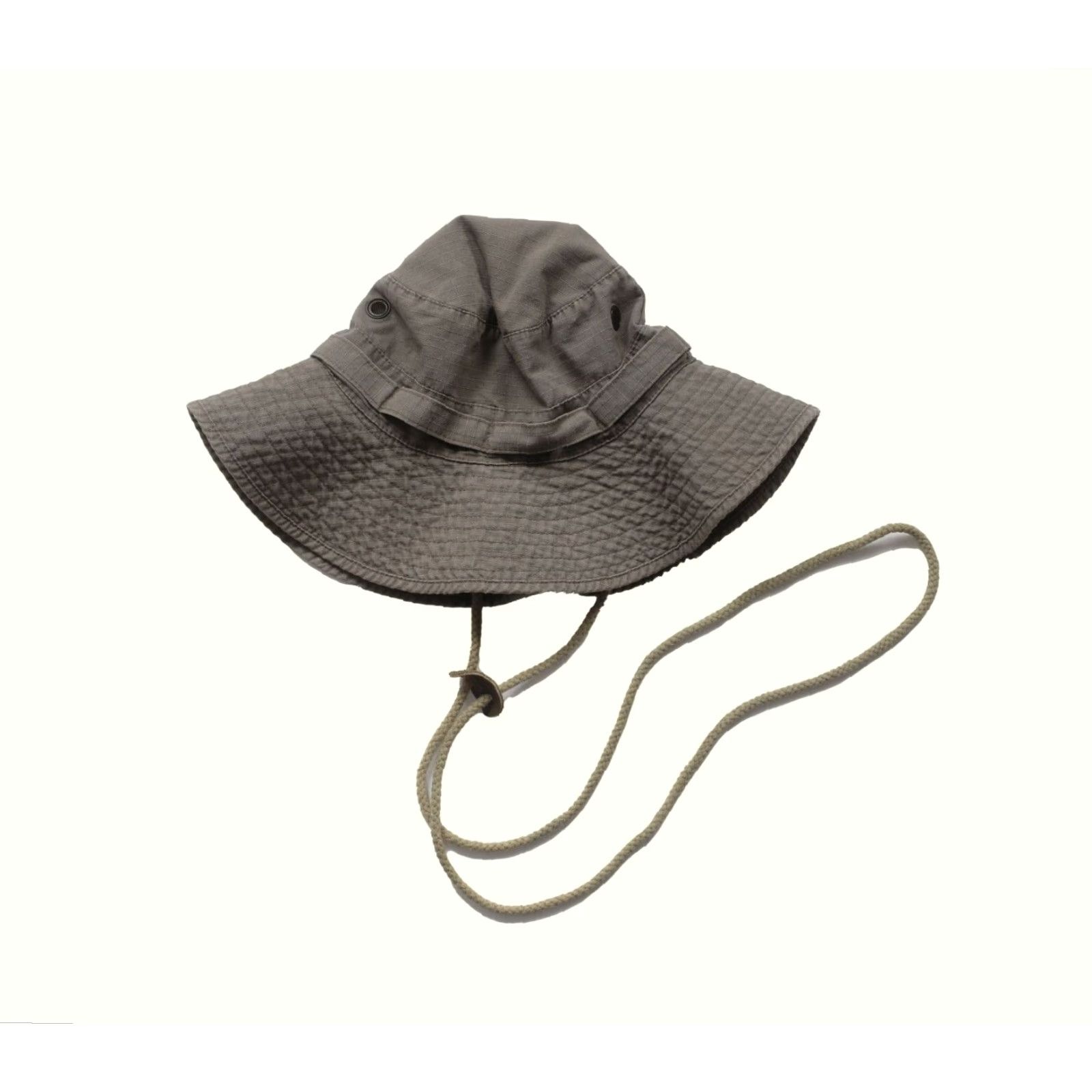 Old Navy VINTAGE Old Navy Army Safari Hat S/M Adult Mens Tan 100% Cotton Wide Brim Adjustable Army Cap 90s 2002 Vintage Classic Outdoor Theme - 2000s Size ONE SIZE - 2 Thumbnail