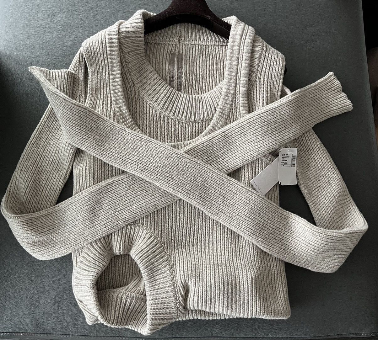 Rare Brand New Rick Owens Gethsemane FW 2021 Runway Sweater
