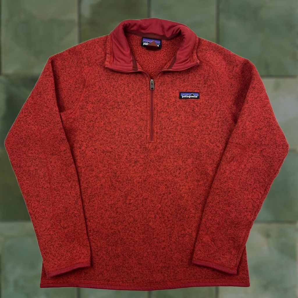 Patagonia Patagonia Better Sweater Jacket Womens Medium Red Collared Zip Fall 2016 B Size M / US 6-8 / IT 42-44 - 1 Thumbnail