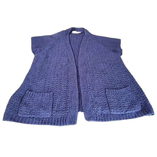 Vintage Vintage Bonnie Lee Leroy Cardigan Women Sz 48 Blue Cable Kni Size XL / US 12-14 / IT 48-50 - 1 Thumbnail