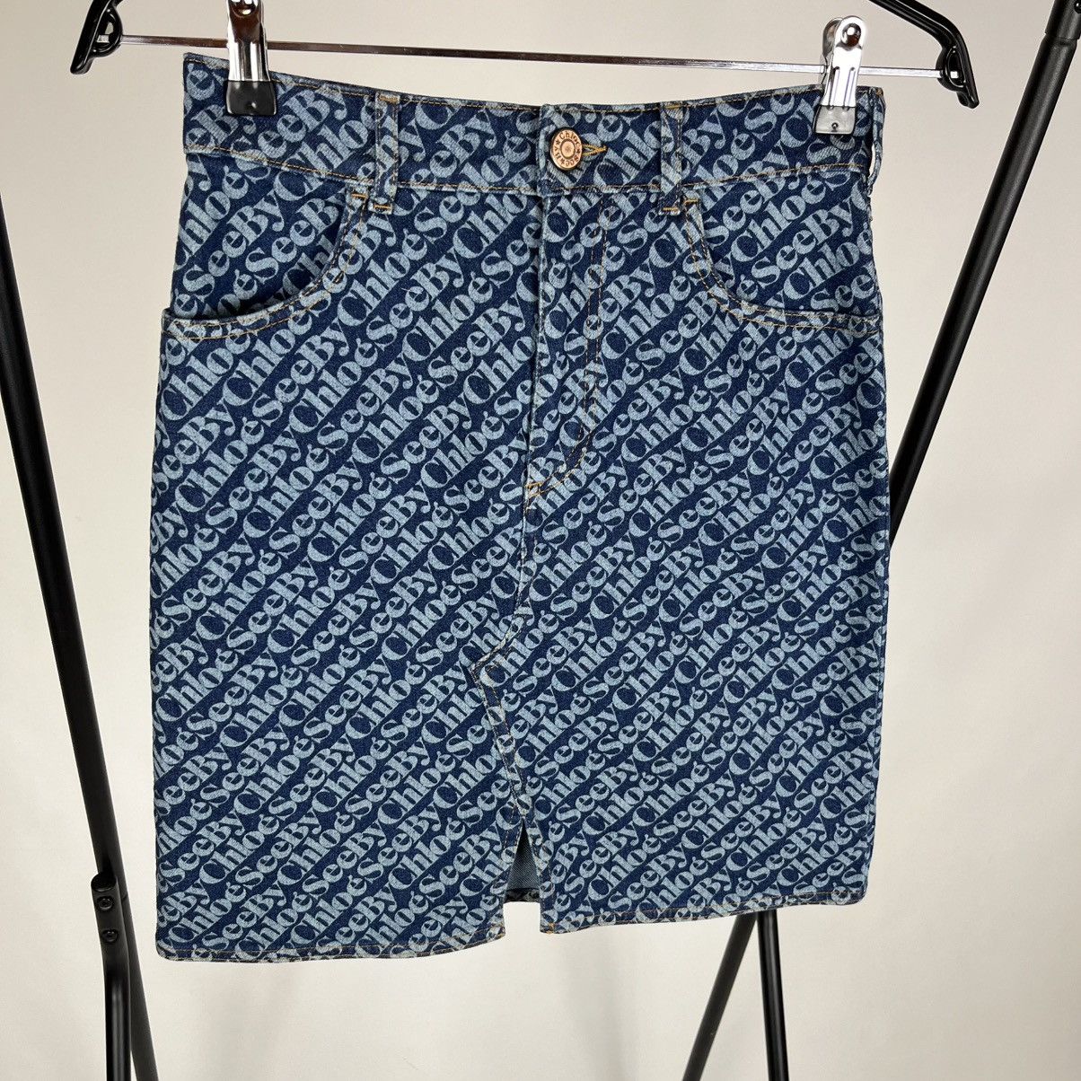 See by Chloe See By Chloé denim jeans mini skóry Size 25" / US 0 / IT 36 - 2 Thumbnail