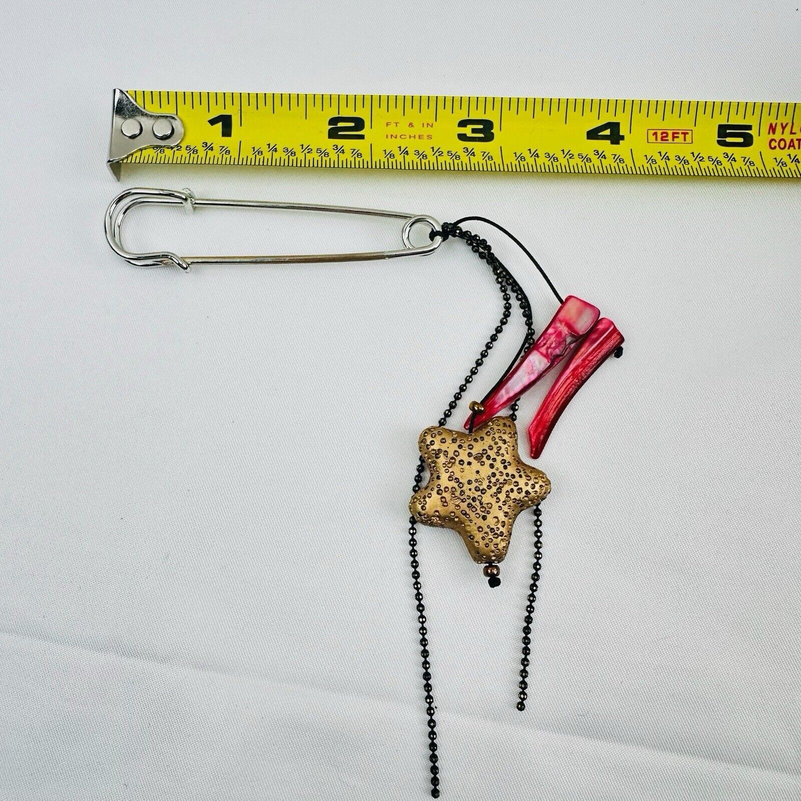 Other Miranda Konstantinidou Konplott Brooch Pin Star Dangle Art Size ONE SIZE - 9 Thumbnail