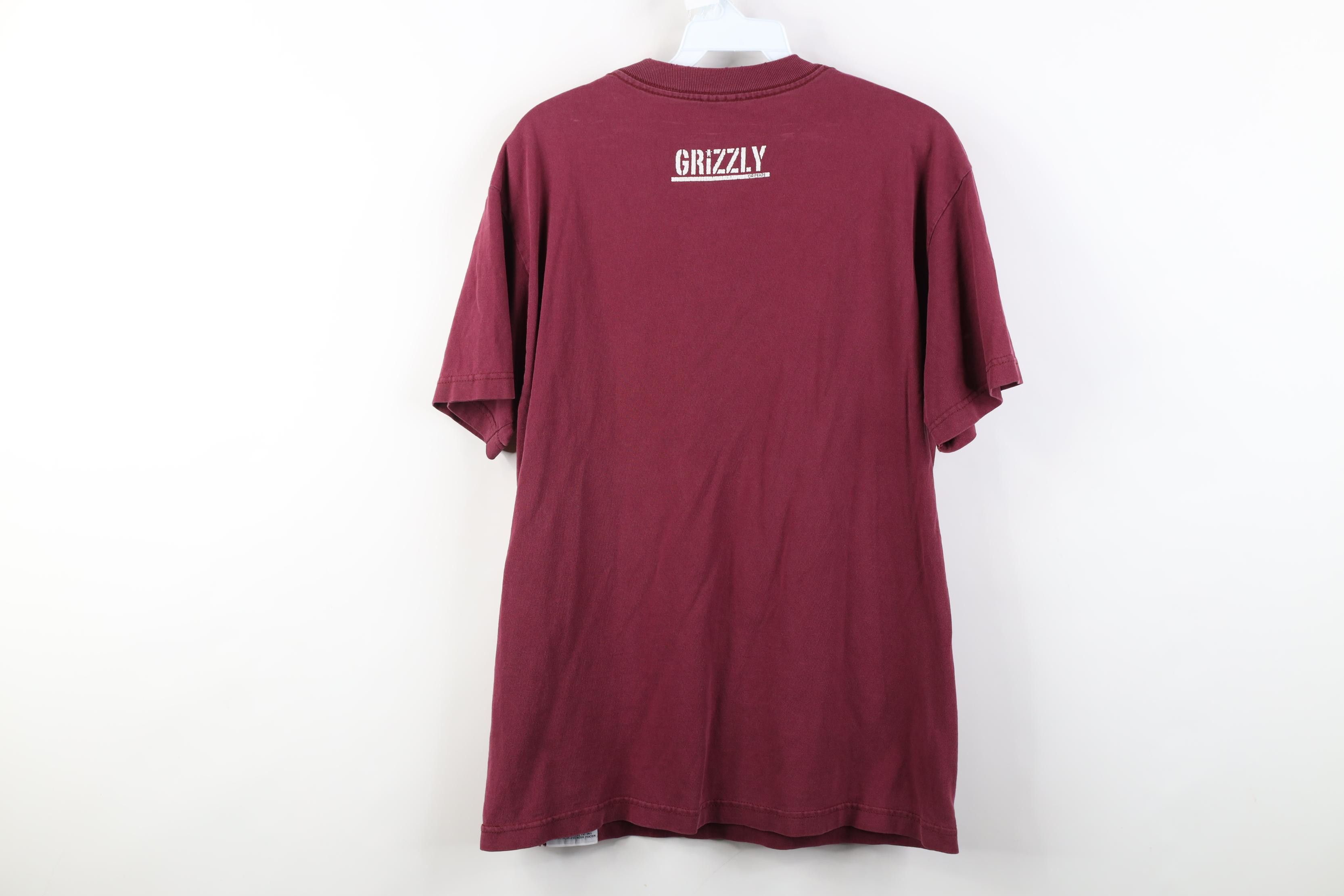 Vintage Vintage Y2K Diamond Supply Co x Grizzly Grippe T-Shirt Size US M / EU 48-50 / 2 - 18 Thumbnail