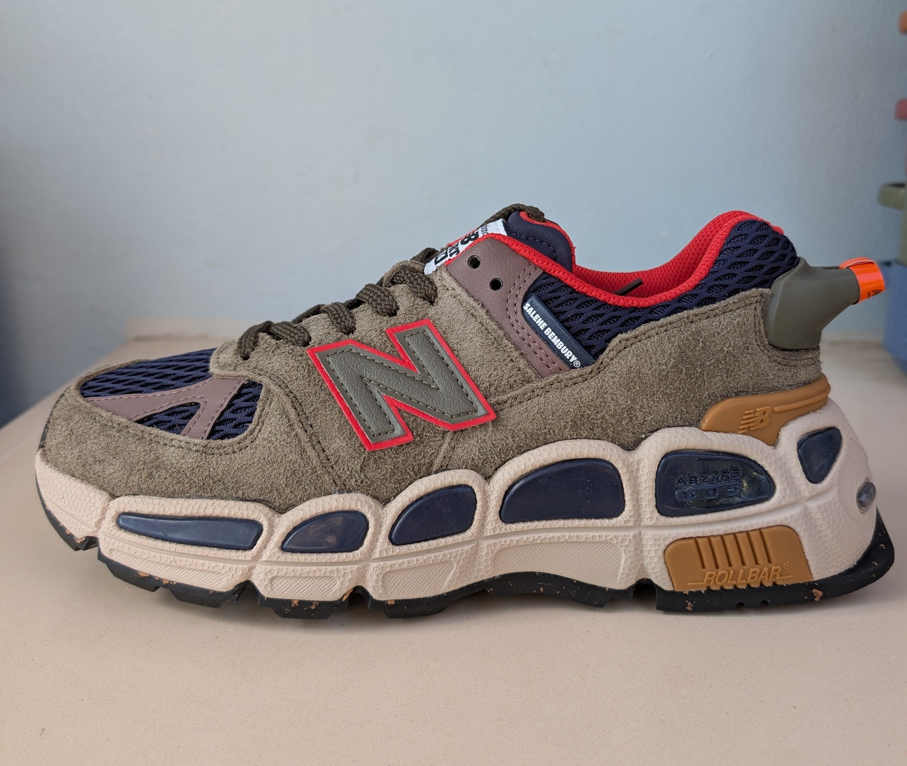 New Balance × Salehe Bembury New Balance x Salehe Bembury 574 Yurt Size US 10 / EU 43 - 2 Thumbnail