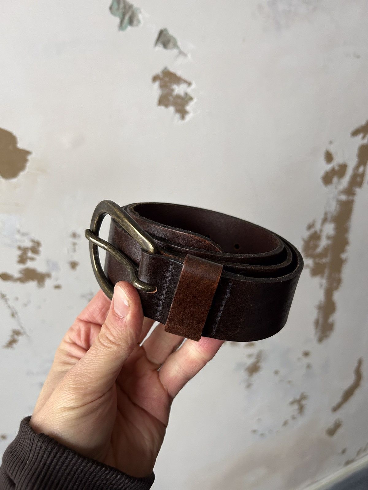 Other AVANT-GARDE GOTHIC LEATHER BELT RICK OWENS STYLE Size ONE SIZE - 1 Thumbnail