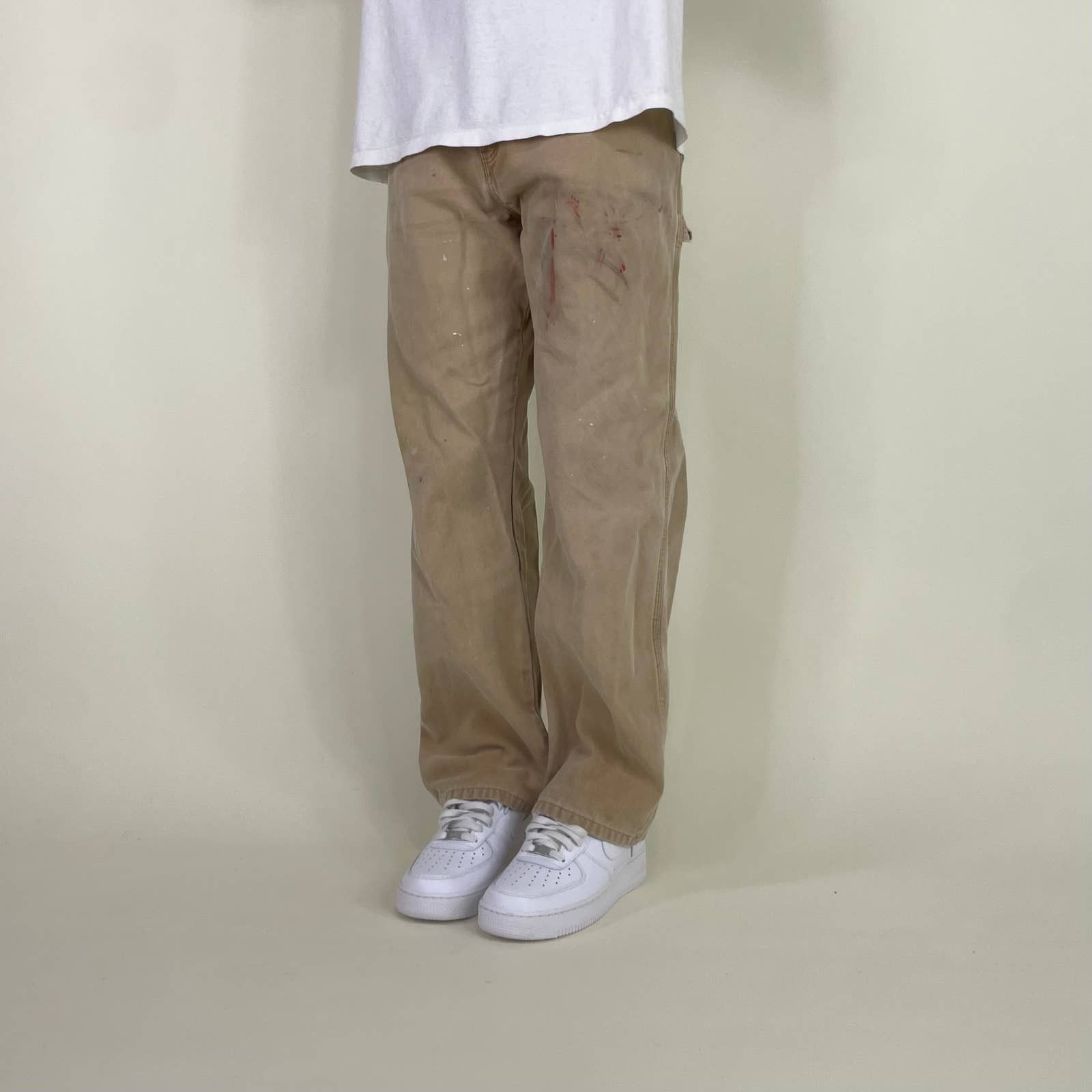 Dickies Vintage 1990s Distressed Dickies Carpenter Pants Size US 36 / EU 52 - 3 Thumbnail