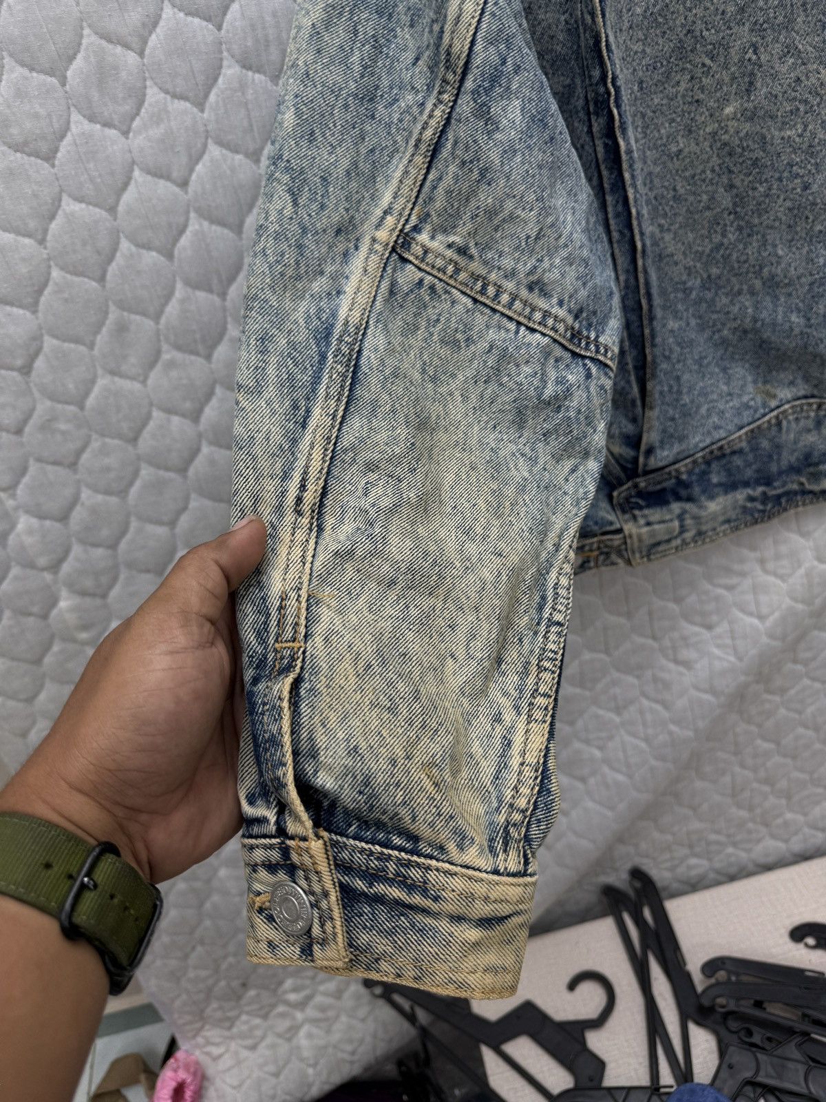 Edwin 🔥🔥🔥ARCHIVE VINTAGE EDWIN ACID WASH TRUCKER JACKET Size US M / EU 48-50 / 2 - 17 Thumbnail