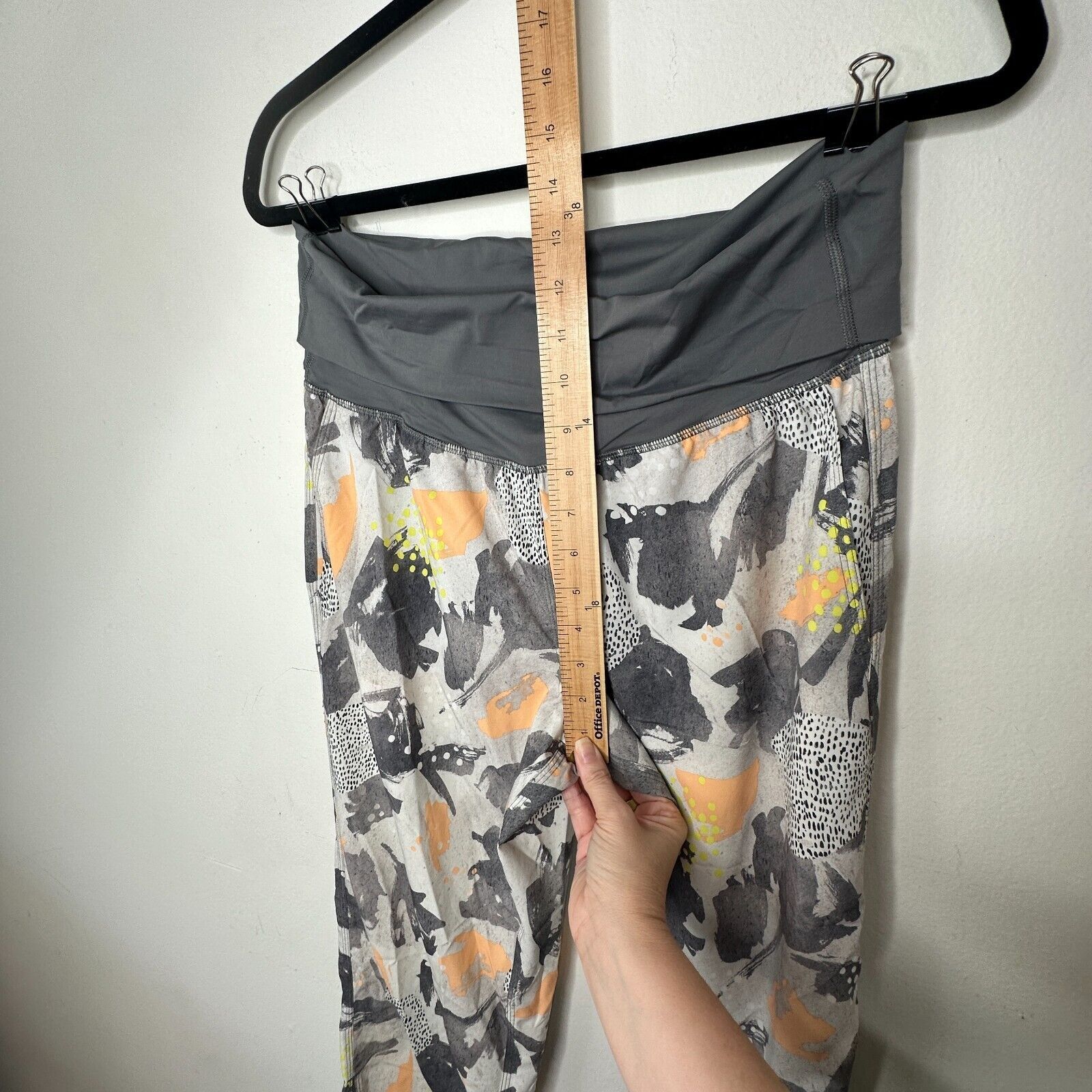 Lululemon Lululemon Om Pant Multicolor Gray Swift Ultra Leggings 6 Size 28" / US 6 / IT 42 - 7 Thumbnail