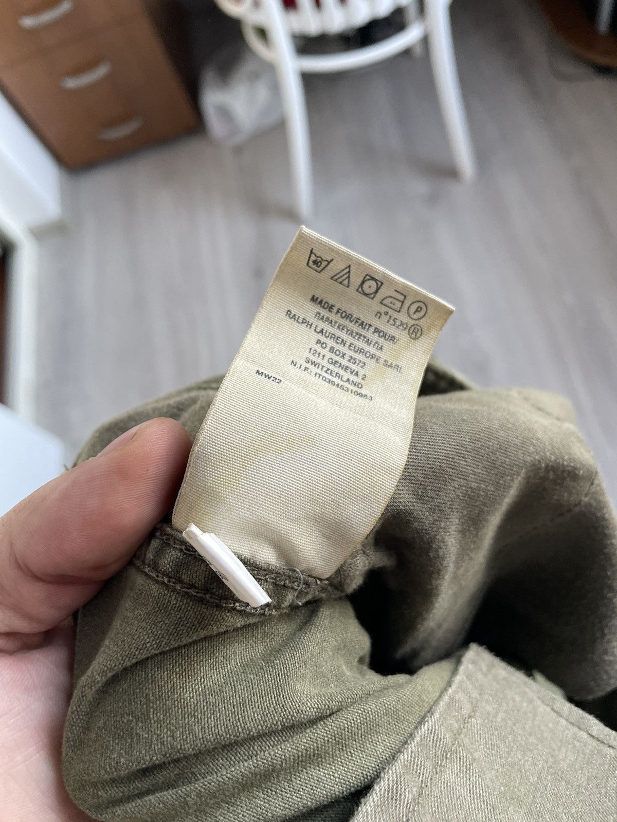 Denim & Supply Ralph Lauren Ralph Lauren Military Cargo pants Y2K army USA Size US 36 / EU 52 - 11 Thumbnail