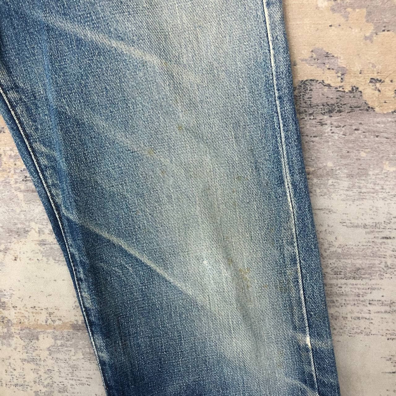 Levi's × Levi's Vintage Clothing P763 VTG BIG E 502xx LEVI'S SELVEDGE DISTRESSED JEANS Size US 31 - 11 Thumbnail