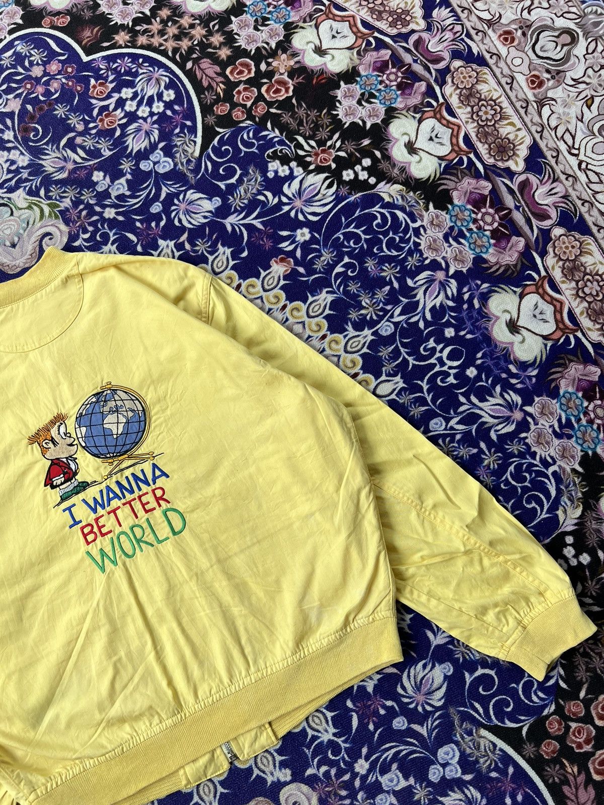 Jean Charles De Castelbajac Rare 80s Jean Charles De Castelbajac Vintage Bomber Jacket Size US L / EU 52-54 / 3 - 7 Thumbnail
