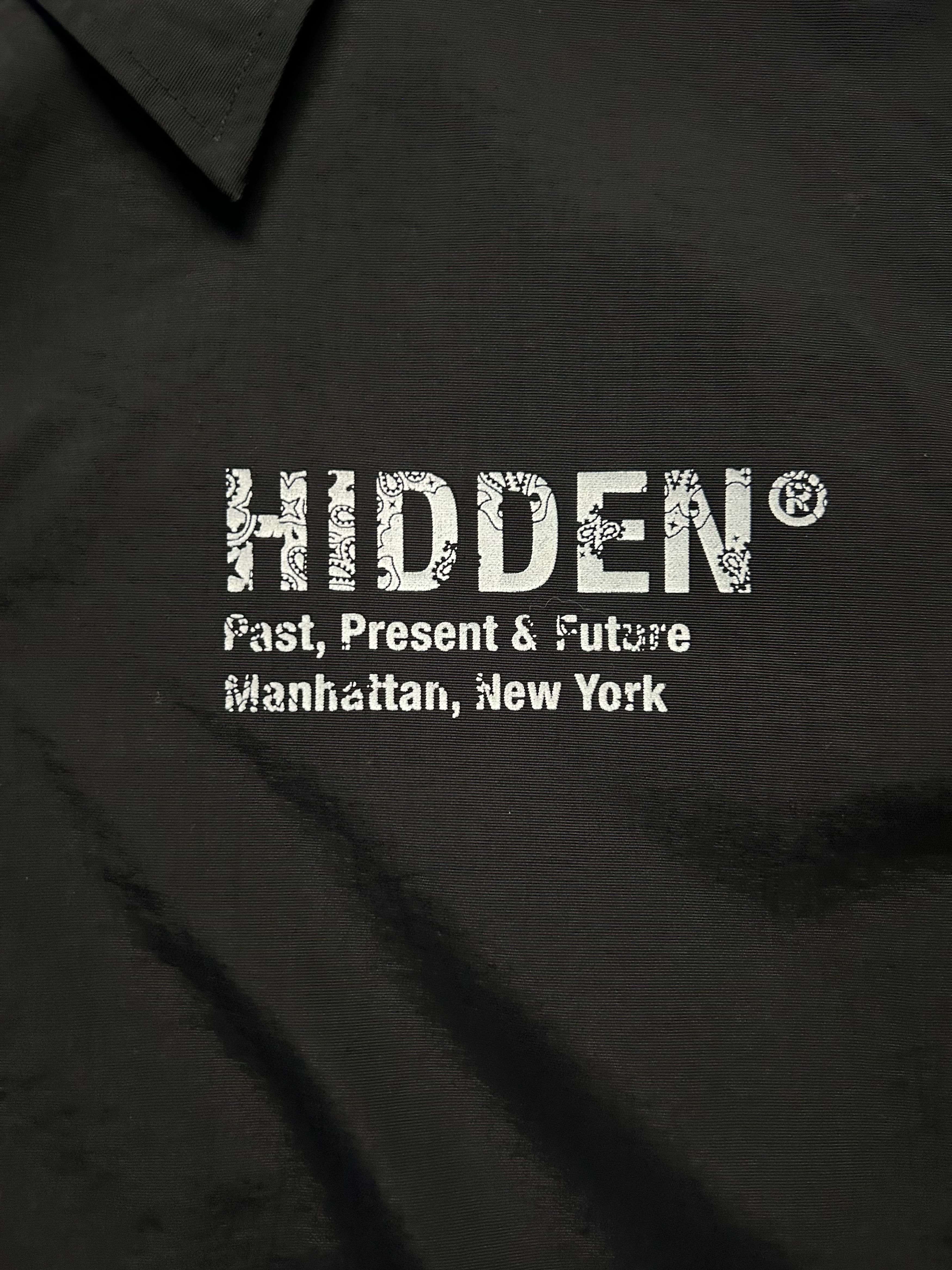HIDDEN Hidden NY New York Paisly Coach Black Jacket - Size Medium Size US M / EU 48-50 / 2 - 12 Thumbnail