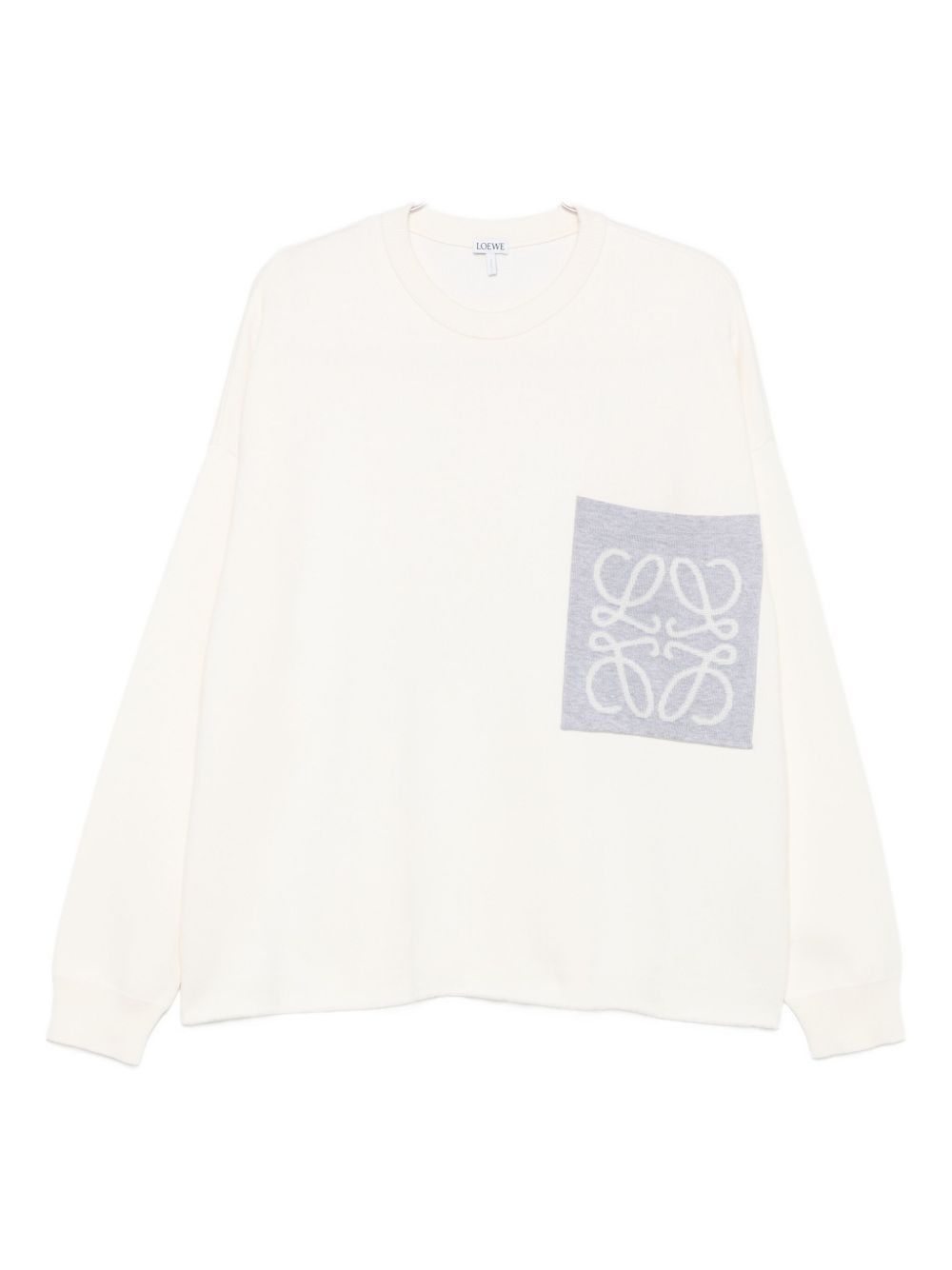 Loewe ANAGRAM COTTON SWEATER Size US M / EU 48-50 / 2 - 1 Thumbnail