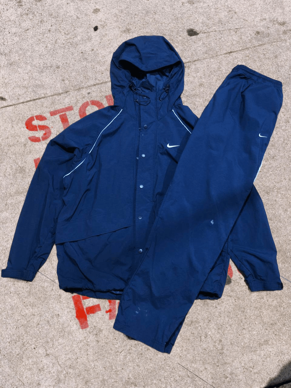 Nike 90s Vintage Nike Track Suits Size US XL / EU 56 / 4 - 1 Thumbnail