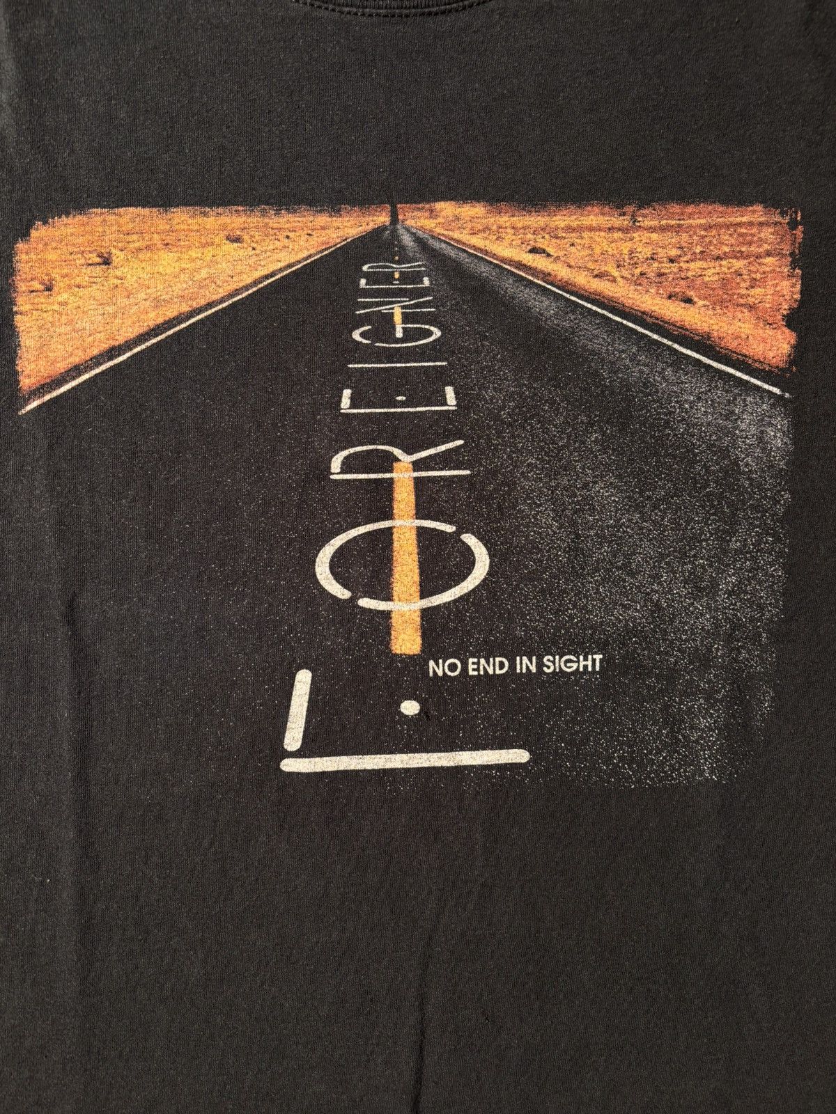 Band Tees Vtg Foreigner No End In Sight 2008 Tour Concert Rock N Roll Size US XL / EU 56 / 4 - 2 Thumbnail